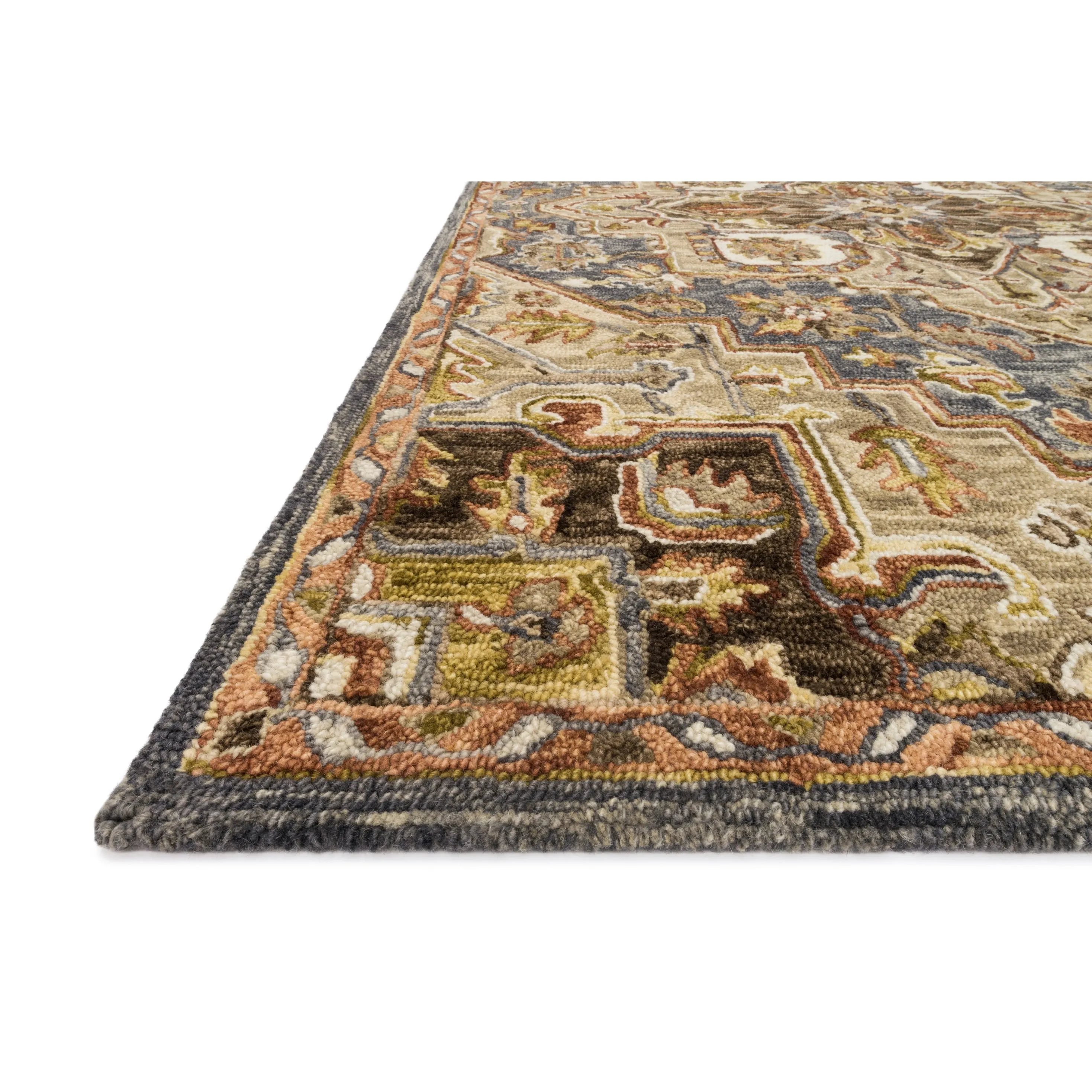 Alexander Home Madeline Wool Hand-Hooked Heritage Rug
