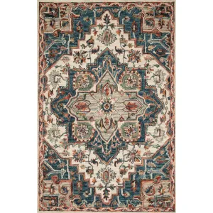 Alexander Home Madeline Wool Hand-Hooked Heritage Rug