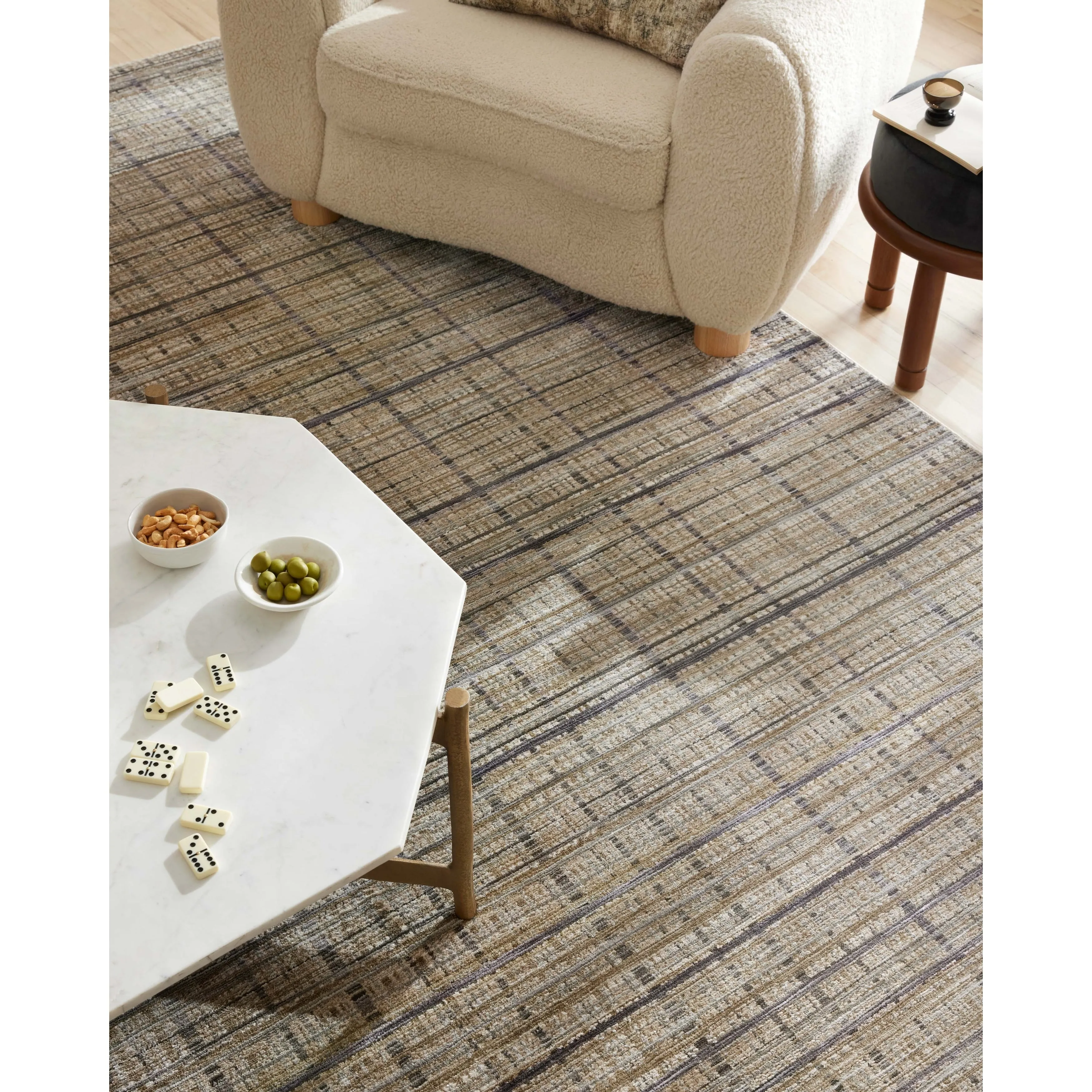 Alexander Home Manhattan Modern Checkered Area Rug