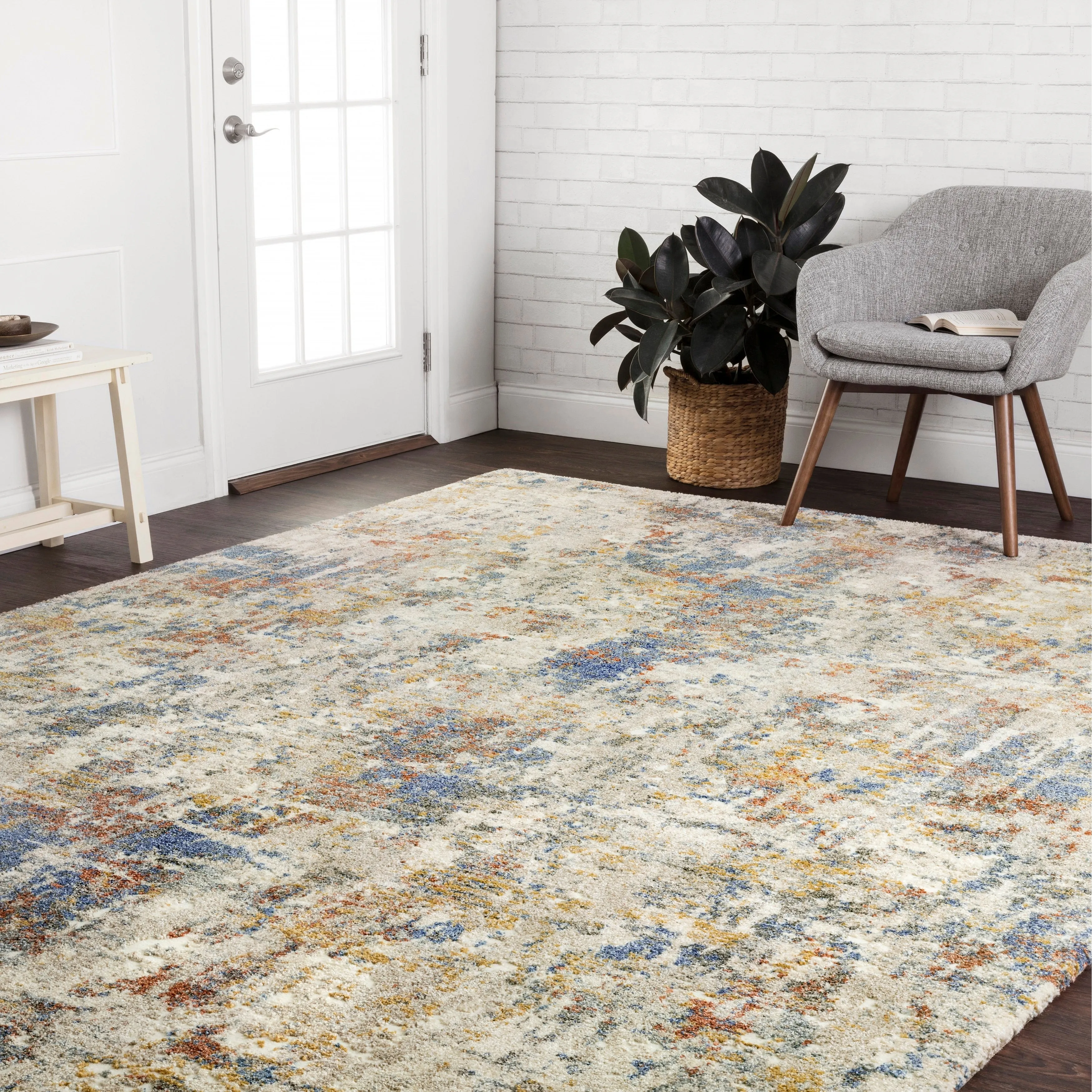Alexander Home Mid-Century Modern Abstract Area Rug