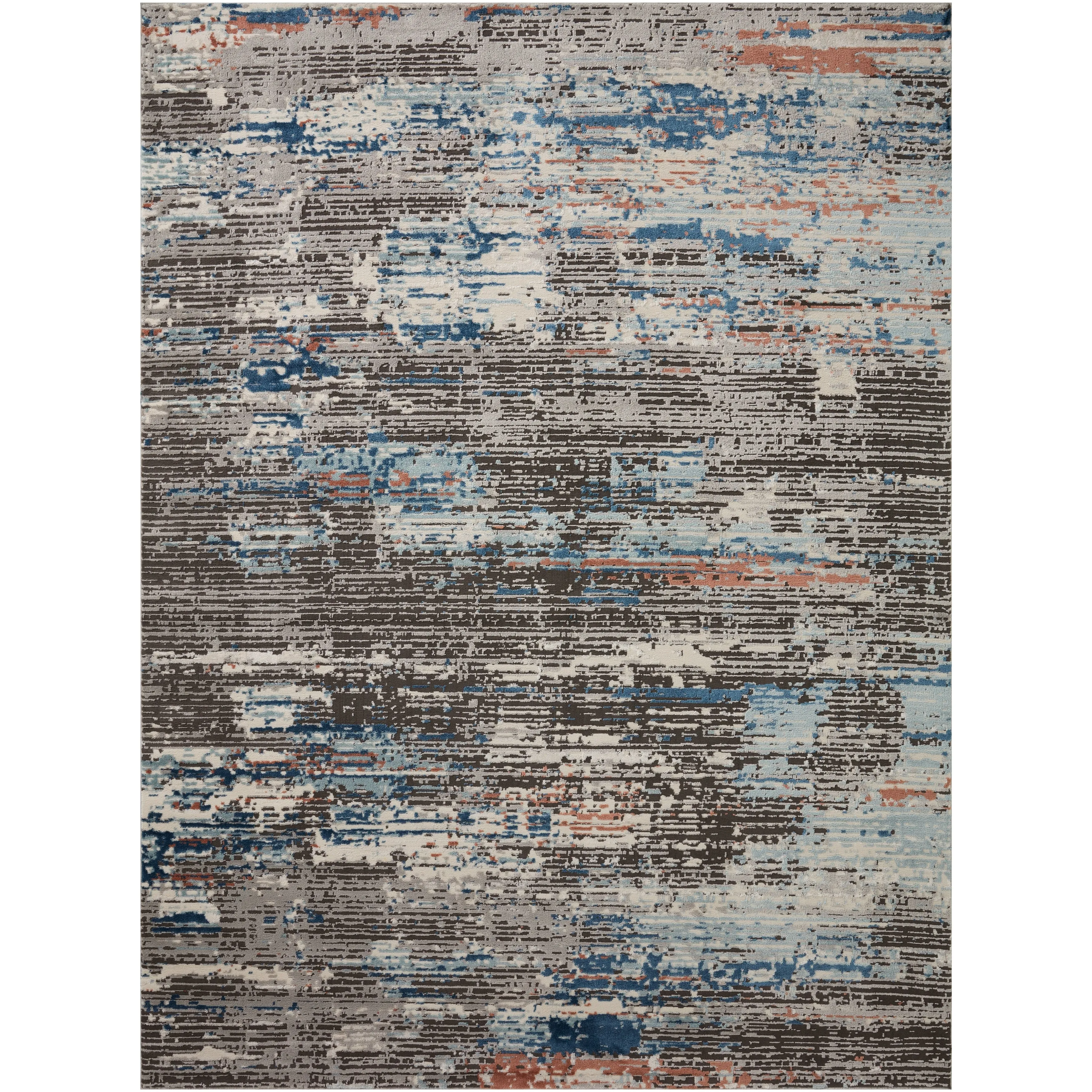 Alexander Home Orleans Abstract Modern Area Rug