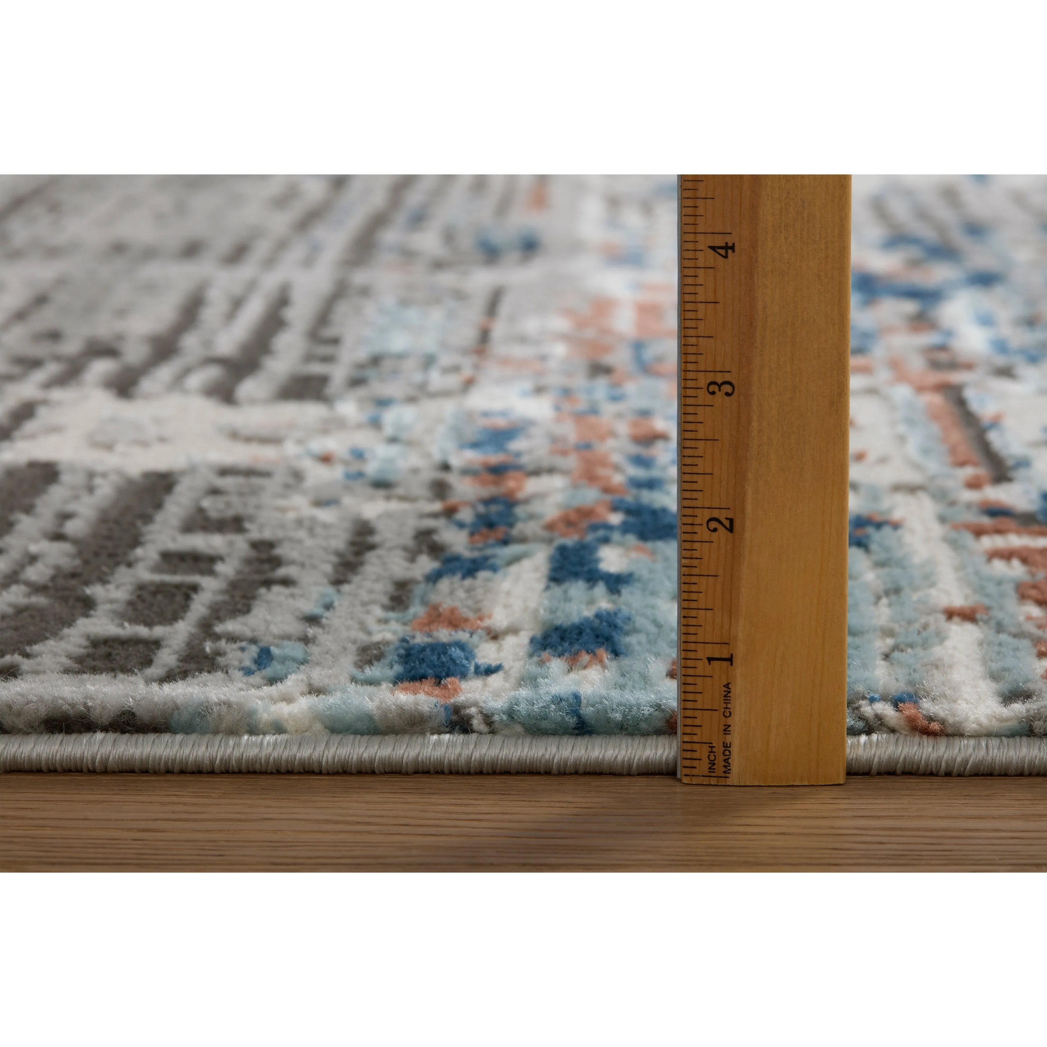 Alexander Home Orleans Abstract Modern Area Rug