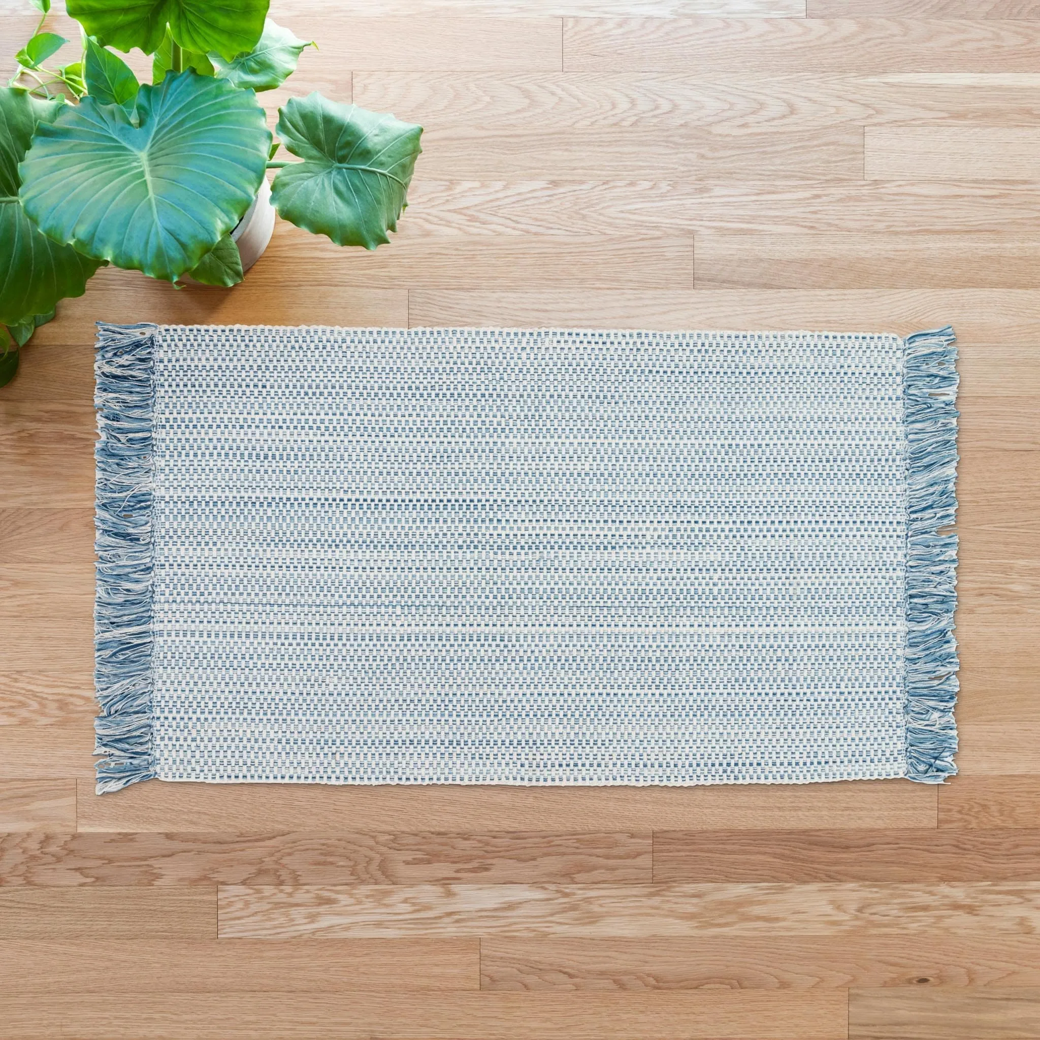 Alexander Home Rebecca Farmhouse Hand-Woven Area Rug