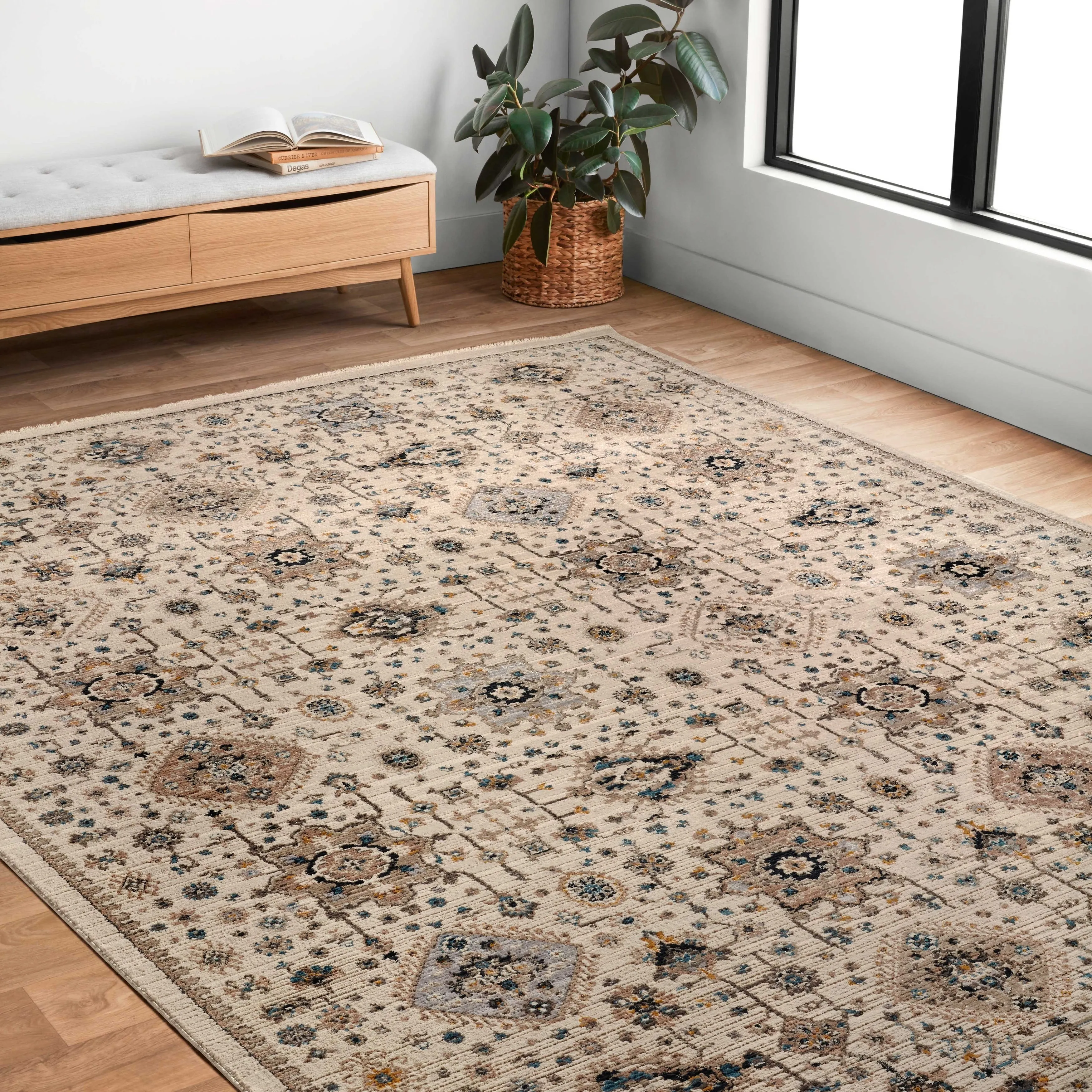 Alexander Home Reese Persian Transitional Area Rug