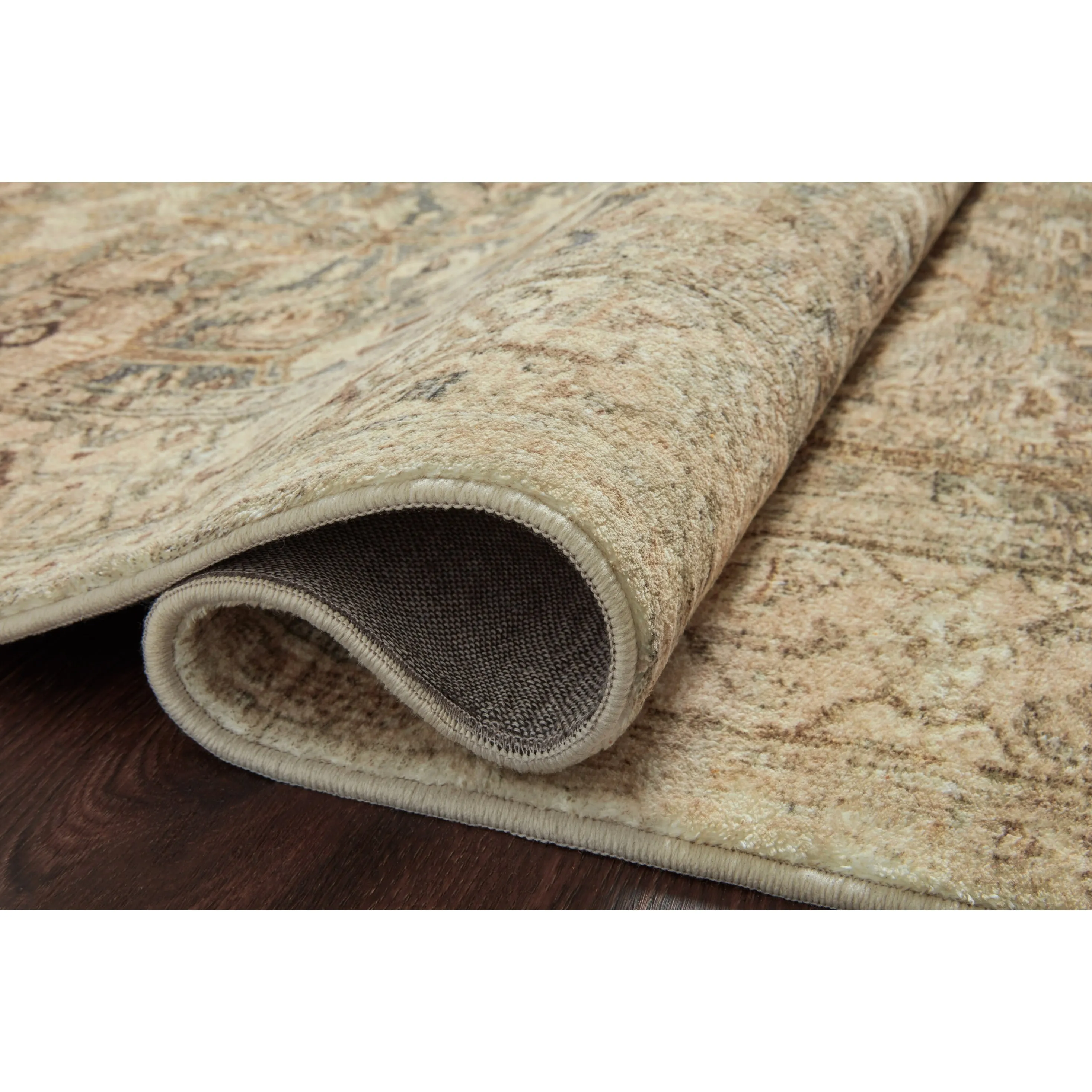 Alexander Home Sara Distressed Perisan Ultra Plush Area Rug