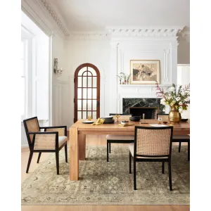 Alexander Home Sara Distressed Perisan Ultra Plush Area Rug