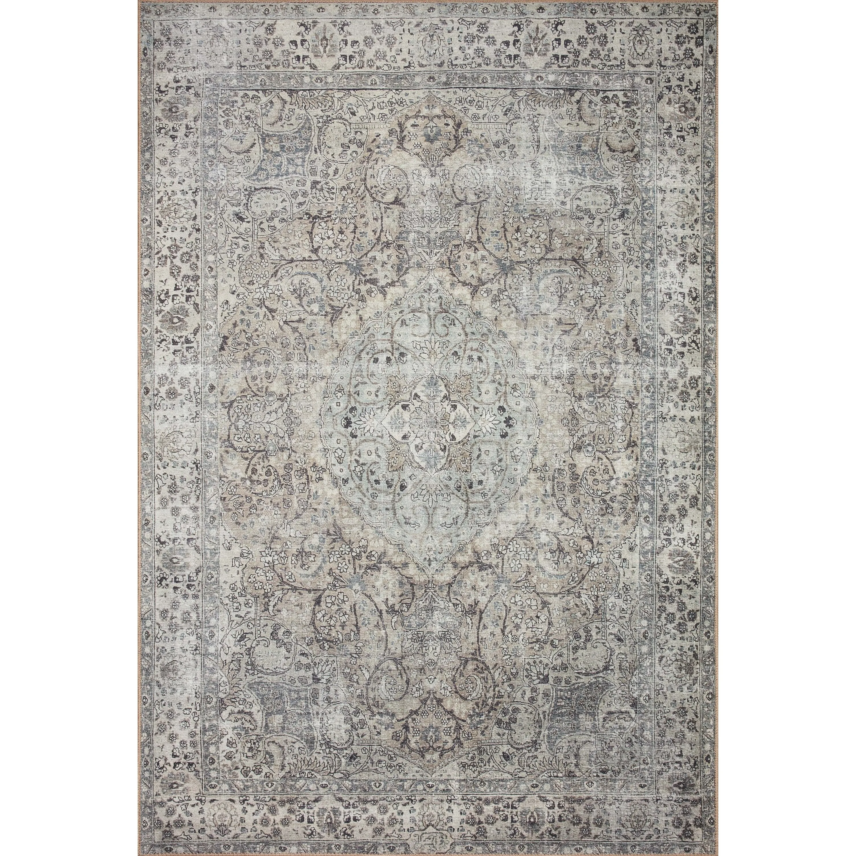 Alexander Home Victoria Shabby Chic Printed Vintage Area Rug