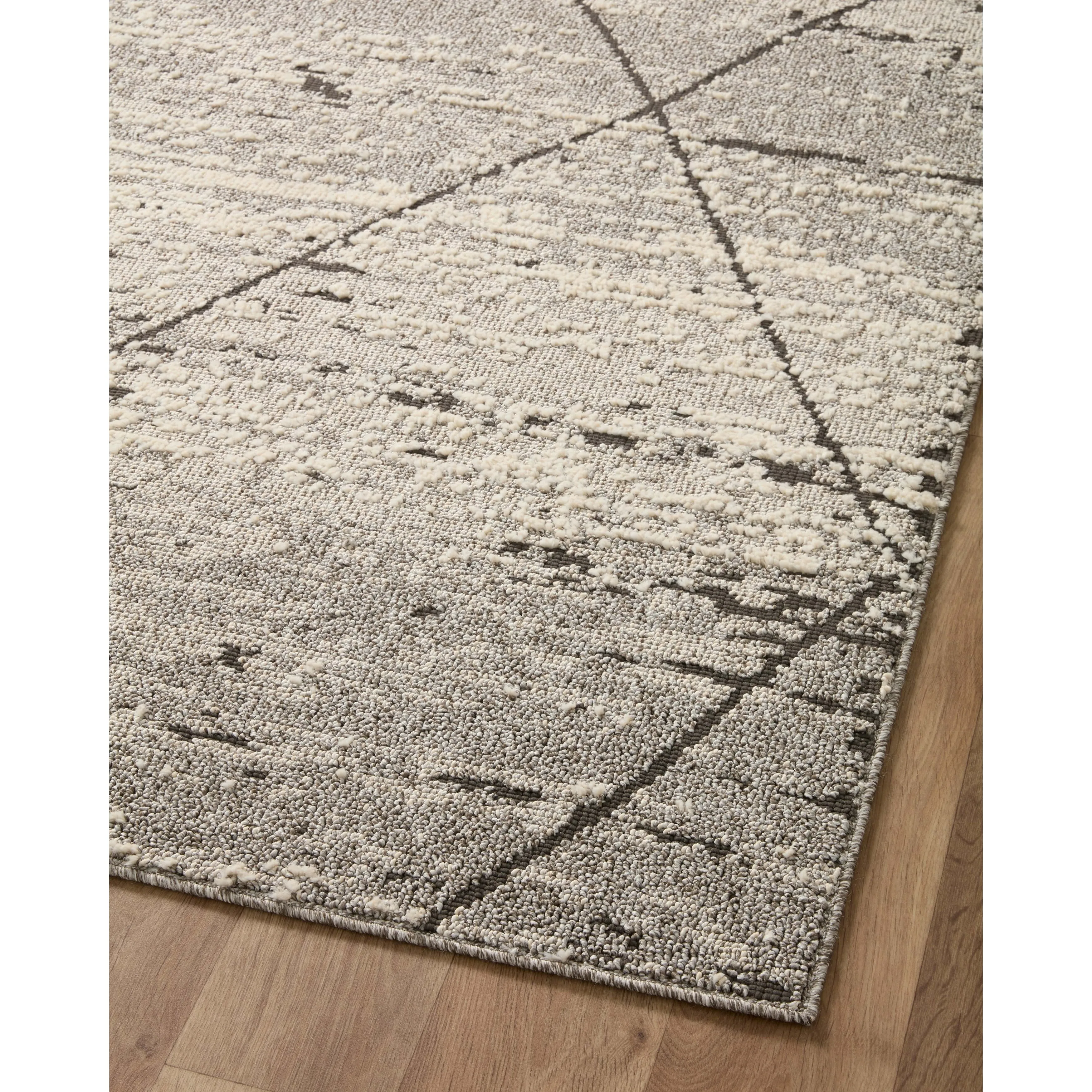 Alexander Home Vive Modern Geometric Abstract High-Low Area Rug