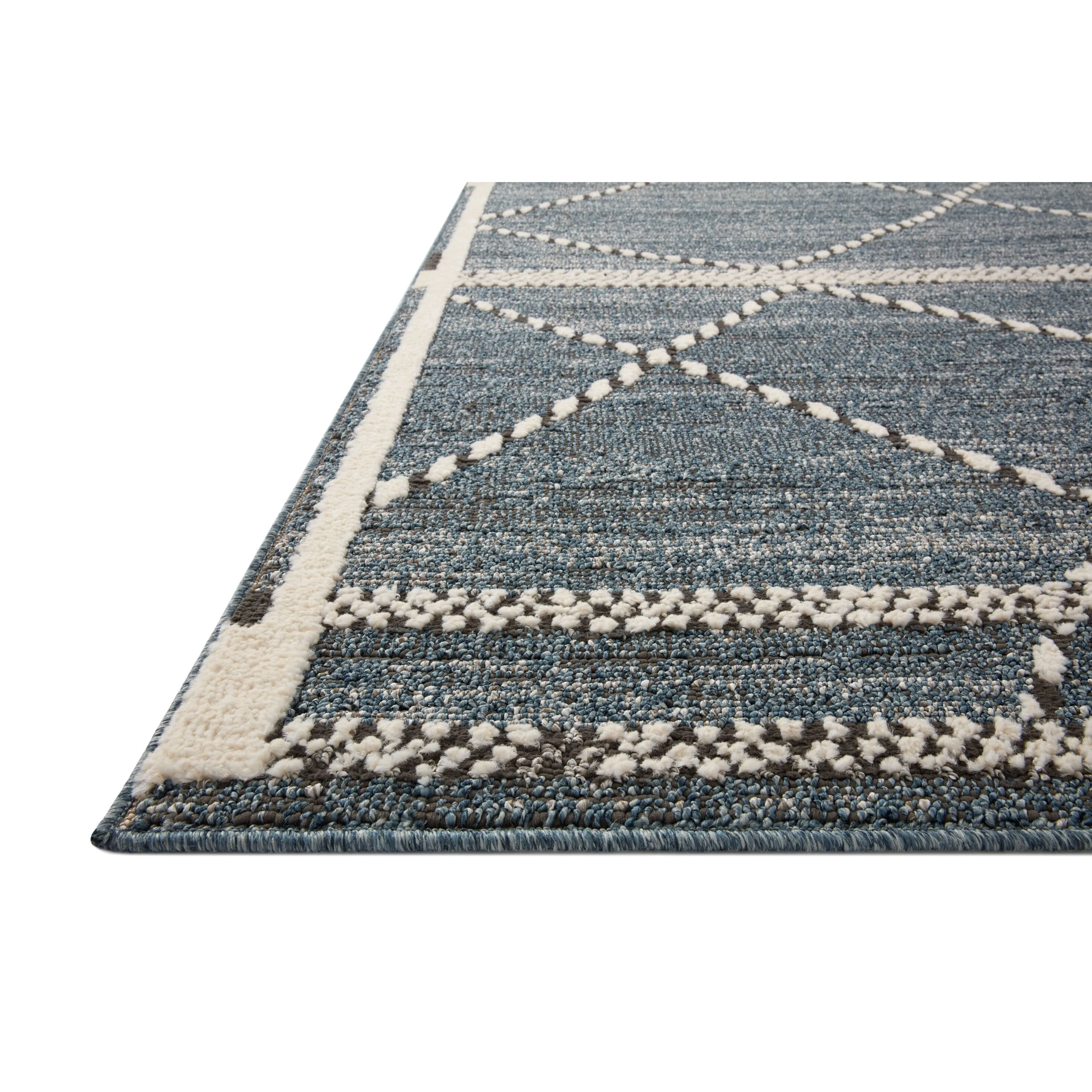 Alexander Home Vive Modern Geometric High-Low Area Rug