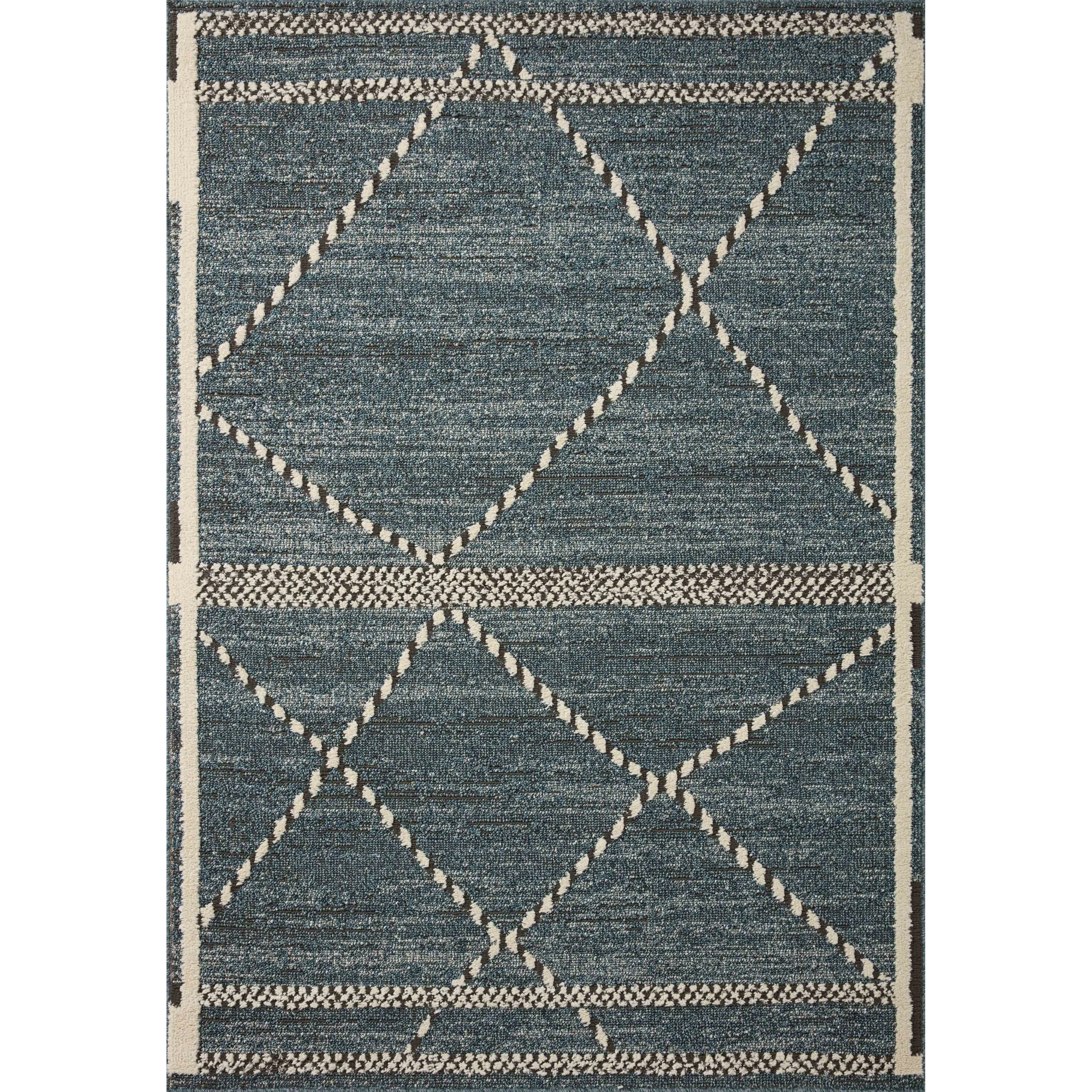 Alexander Home Vive Modern Geometric High-Low Area Rug