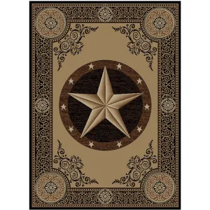 American Destination Arlington Black Lodge Area Rug