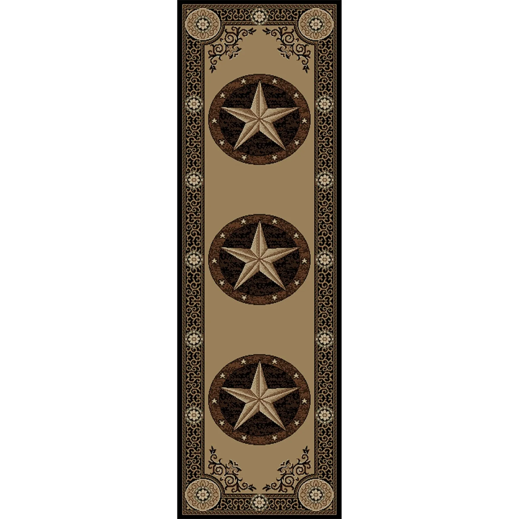 American Destination Arlington Black Lodge Area Rug