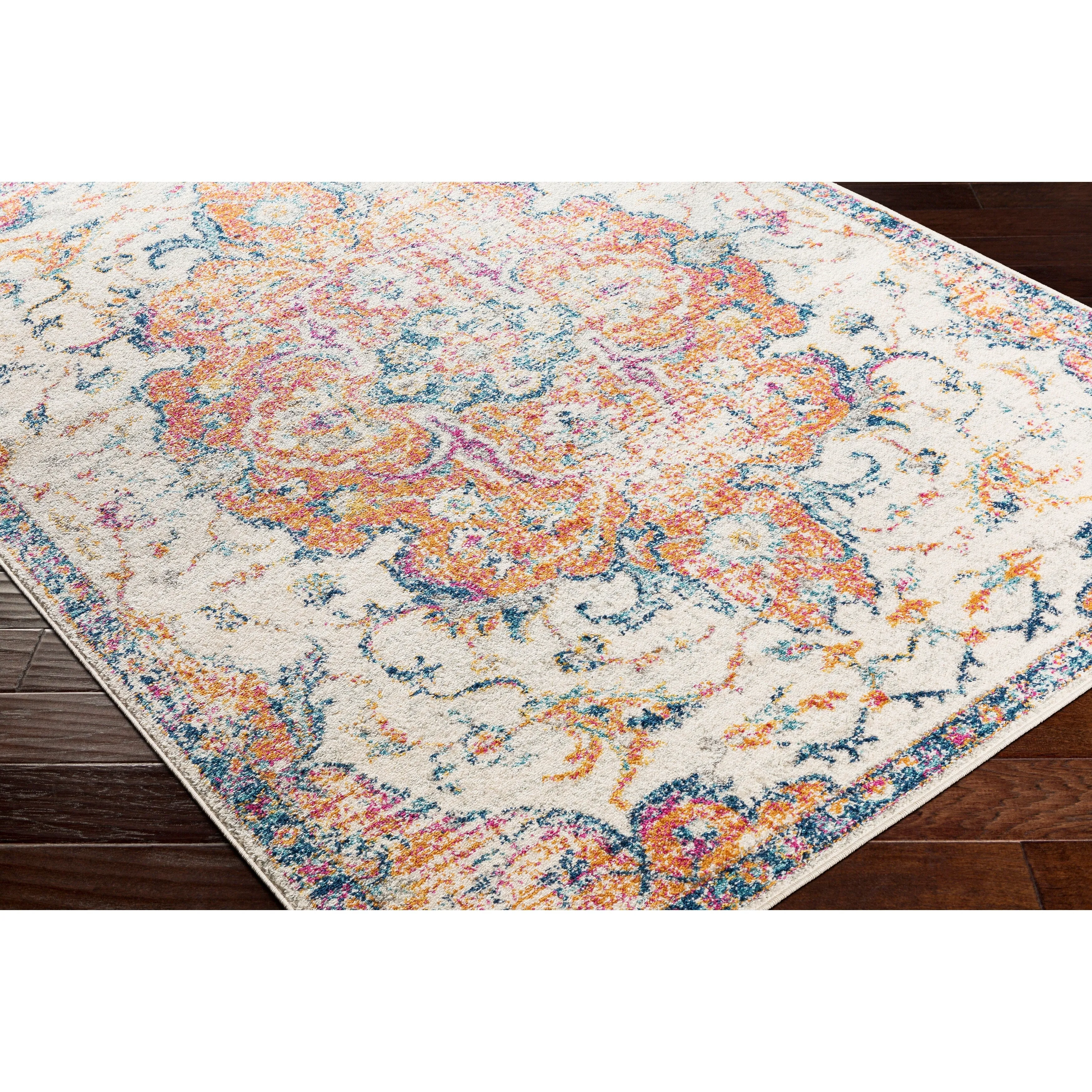 Ani Vintage Traditional Saffron Area Rug (7'10 x 10'3) - 7'10 x 10'3