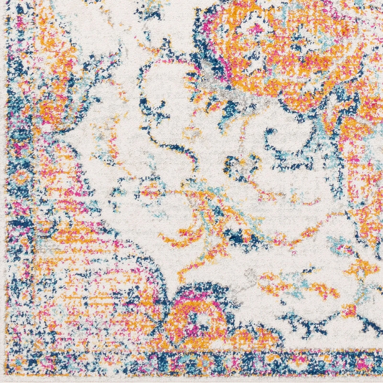 Ani Vintage Traditional Saffron Area Rug (7'10 x 10'3) - 7'10 x 10'3