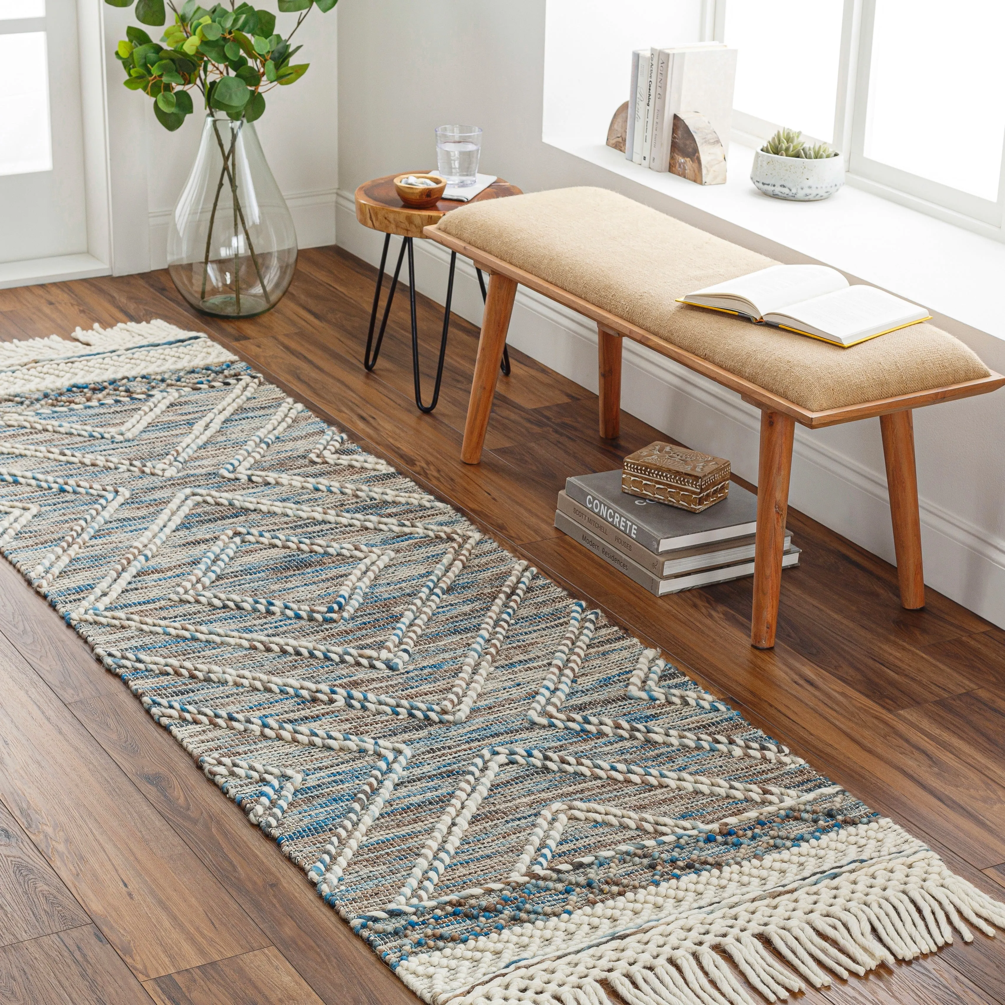 Artistic Weavers Ansh Handmade Farmhouse Cottage Area Rug