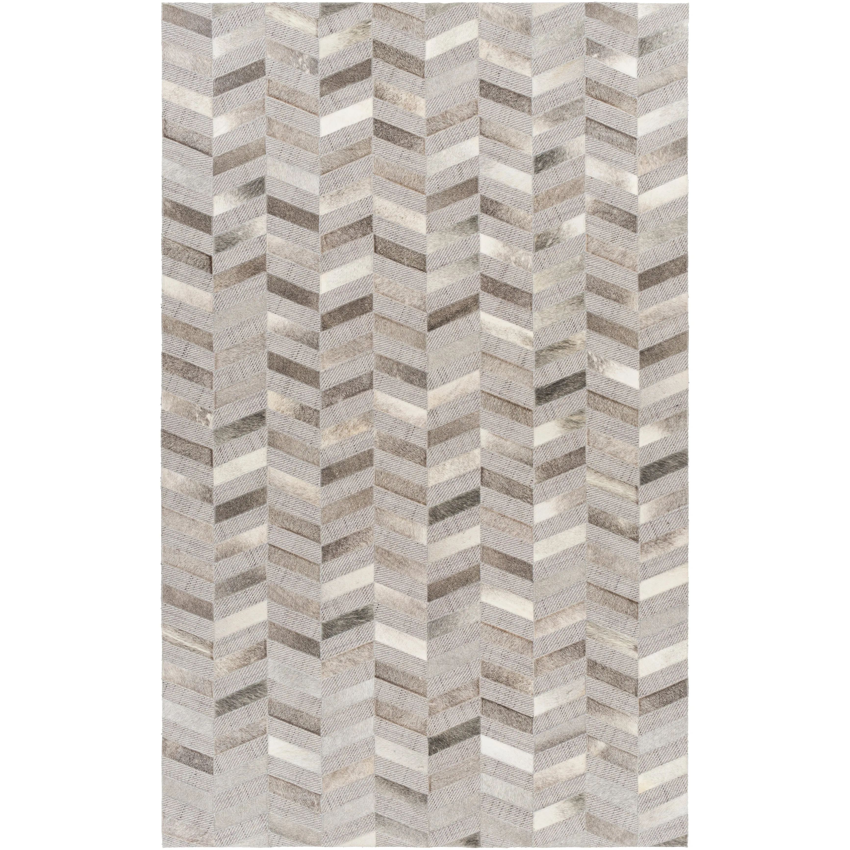 Artistic Weavers Arcangelo Modern Hair-on-hide Leather Area Rug