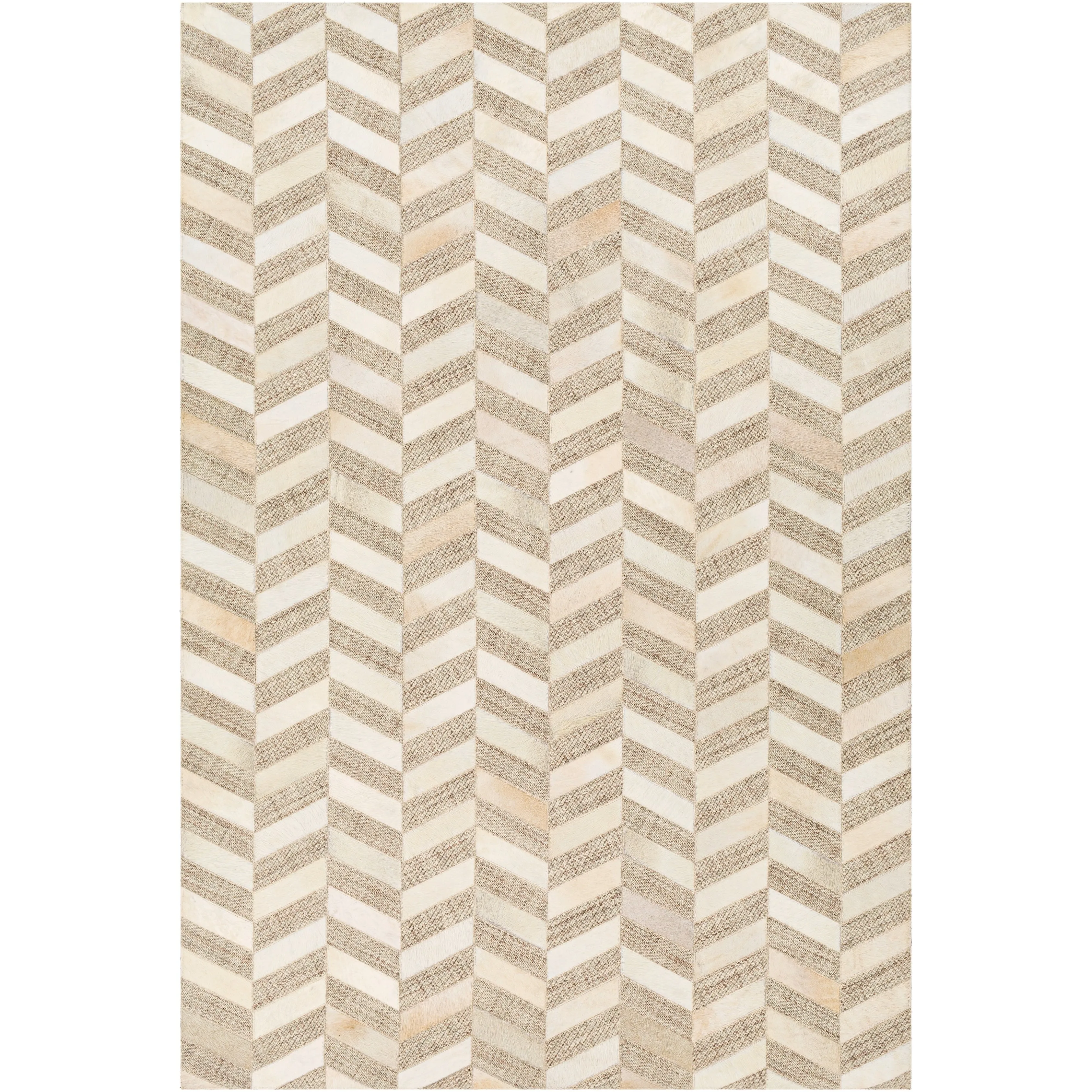 Artistic Weavers Arcangelo Modern Hair-on-hide Leather Area Rug