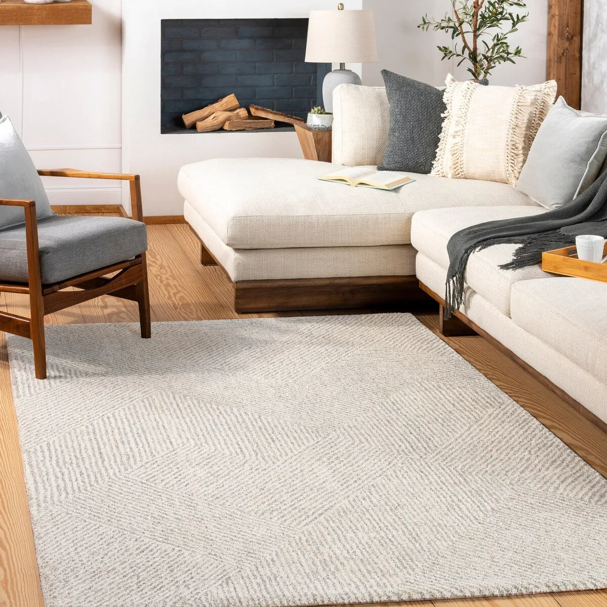 Artistic Weavers Kardelen Modern Geometric Area Rug
