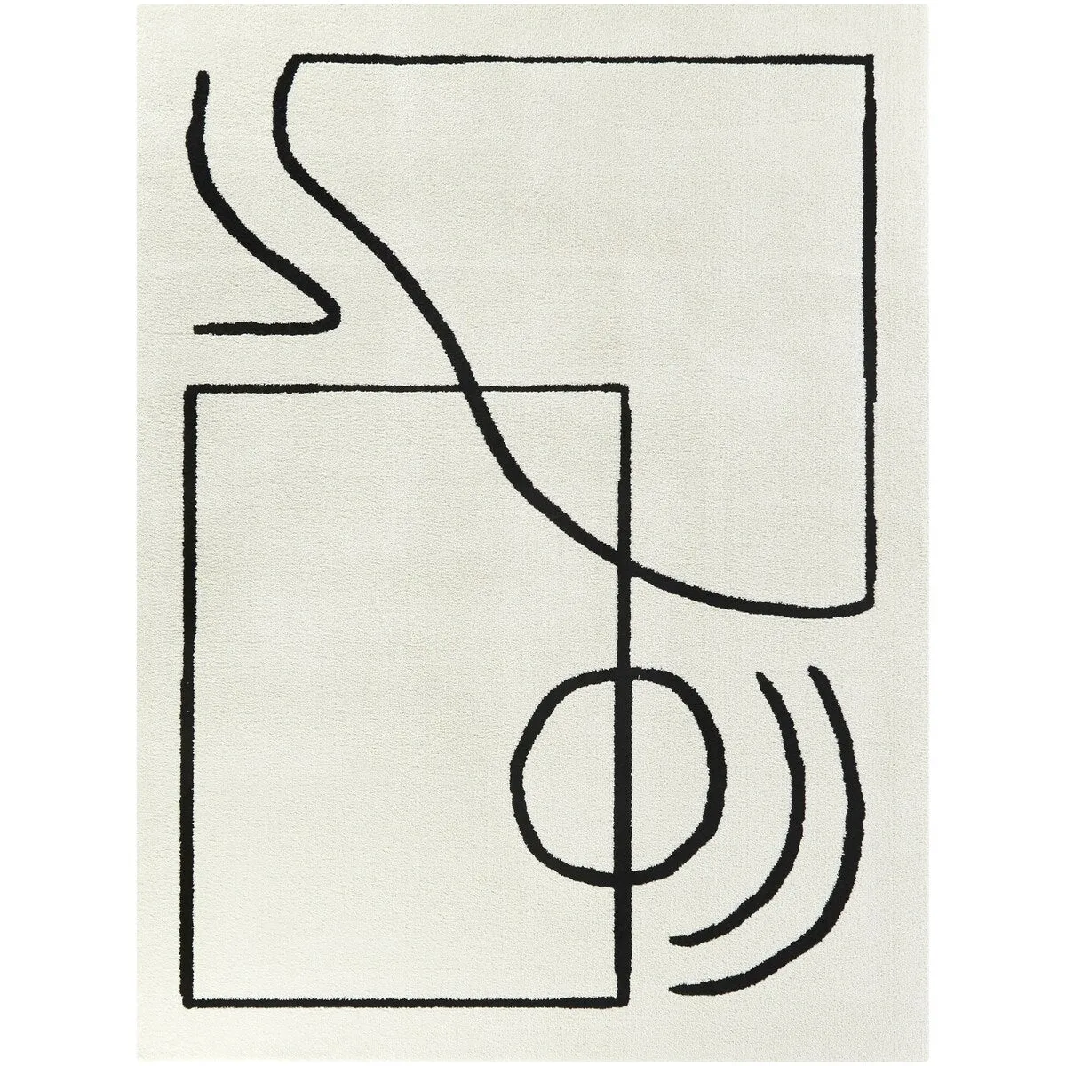 Augarde Abstract Modern Area Rug