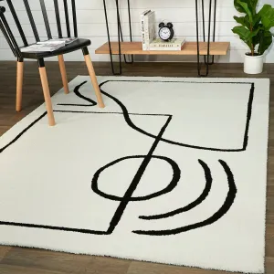 Augarde Abstract Modern Area Rug