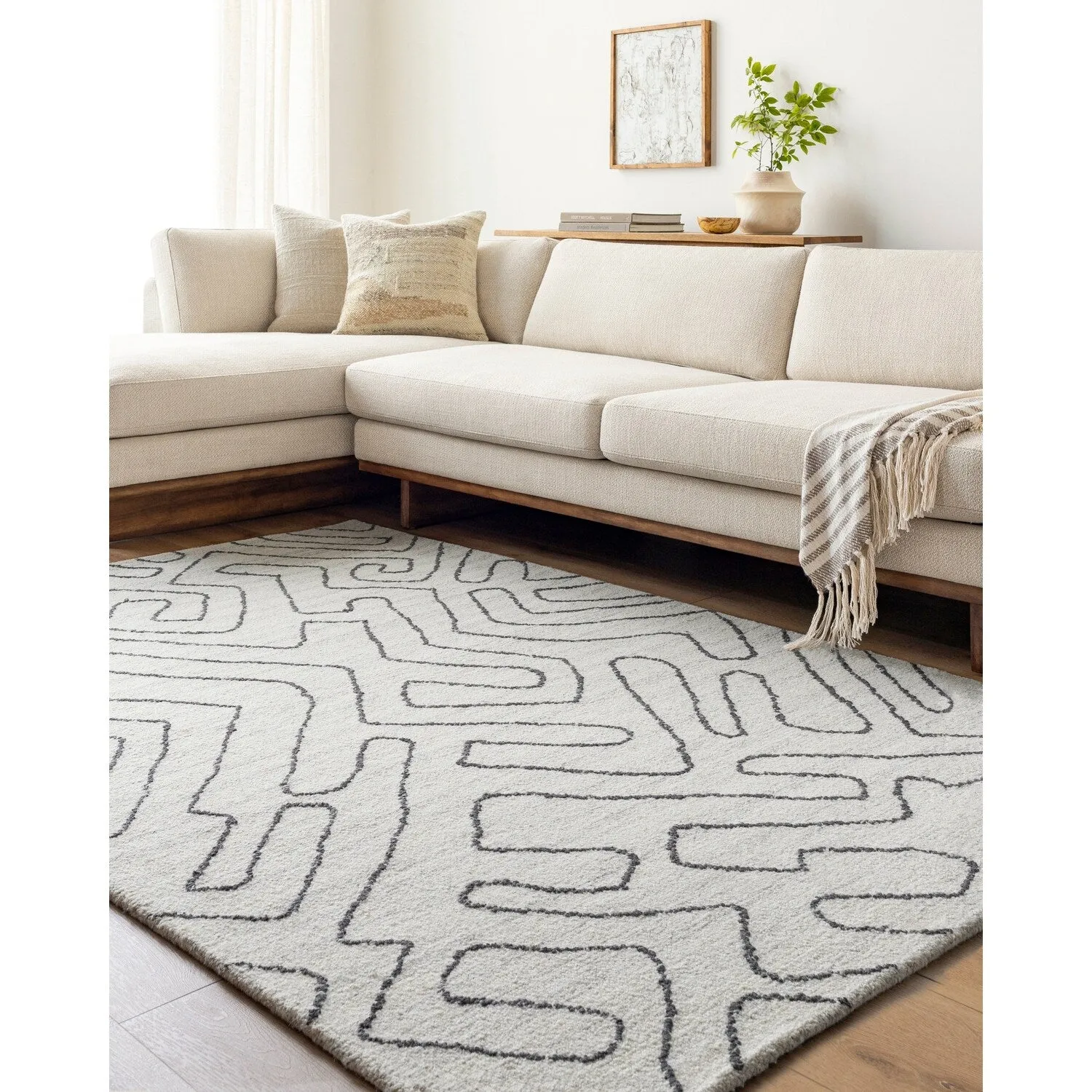 Augustus Morrocan Abstract Area Rug