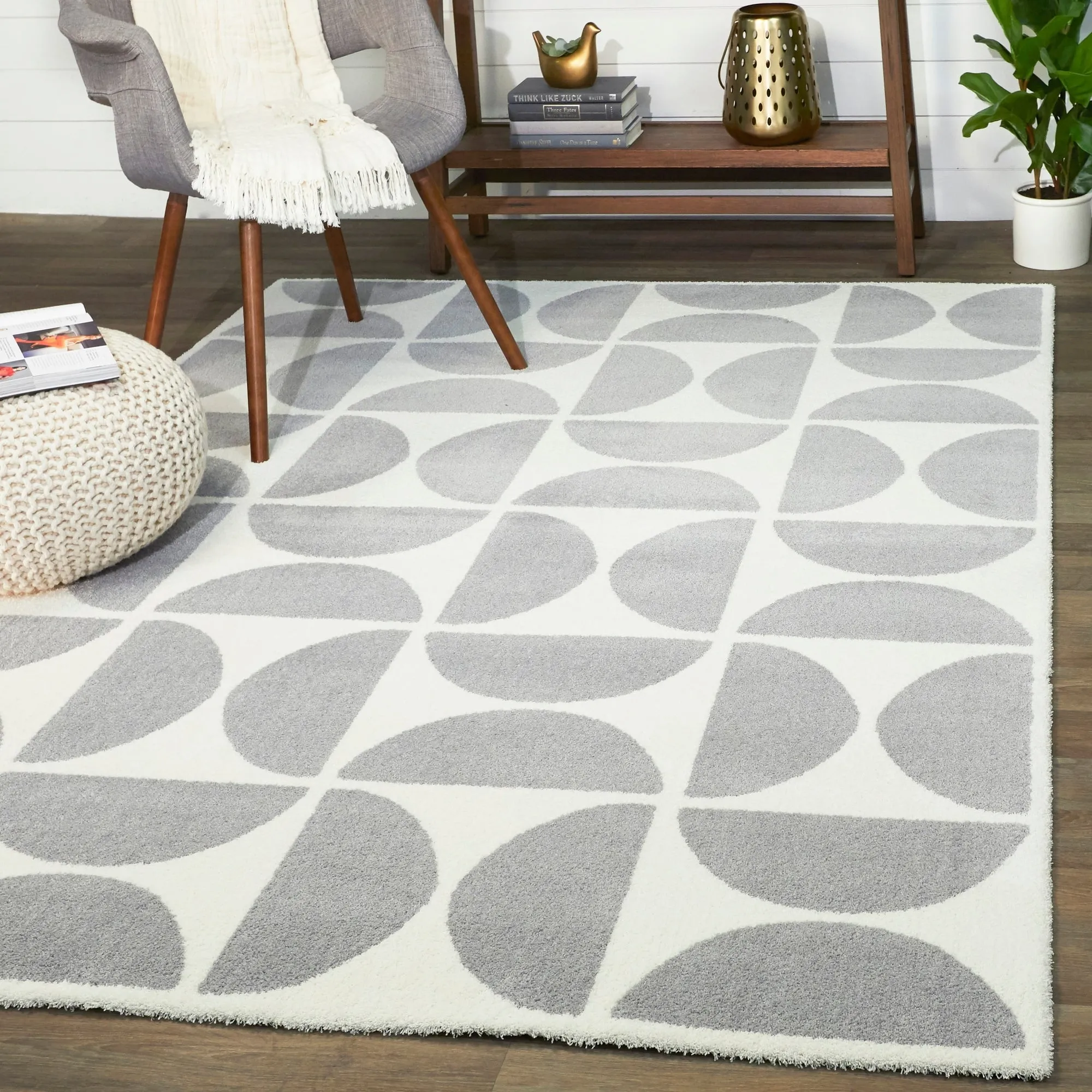 Bartholdi Modern Geometric Area Rug