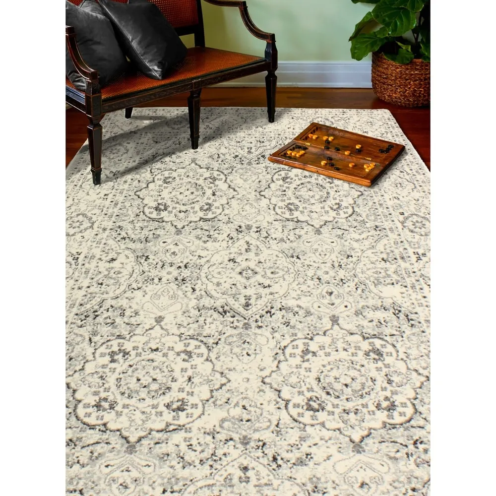 Bashian Alberta Transitional Machine Made Area Rug