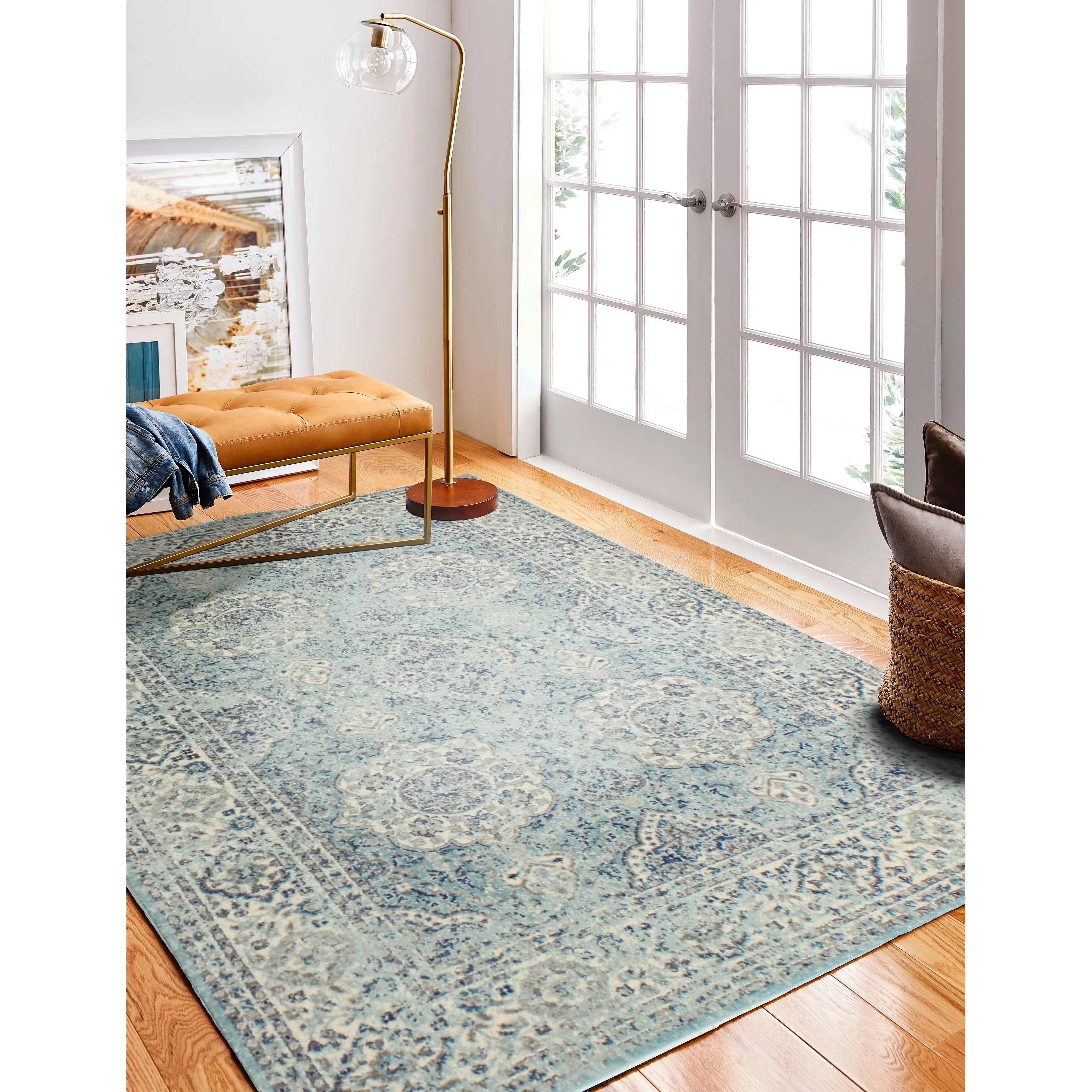 Bashian Alberta Transitional Machine Made Area Rug