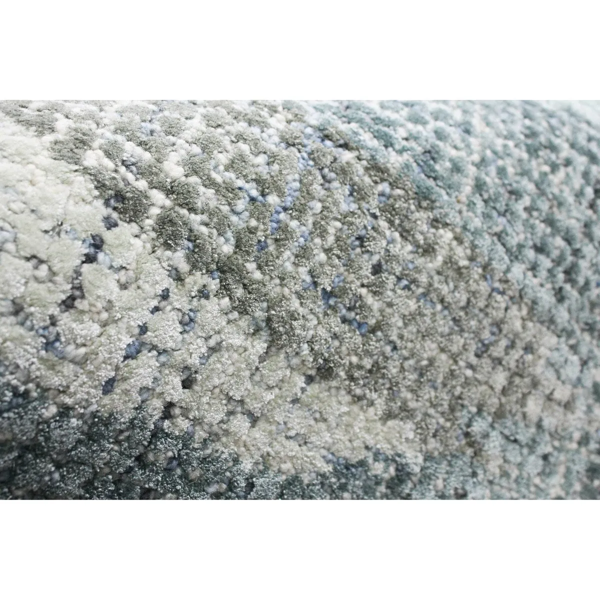 Bashian Laban Aqua Contemporary Area Rug