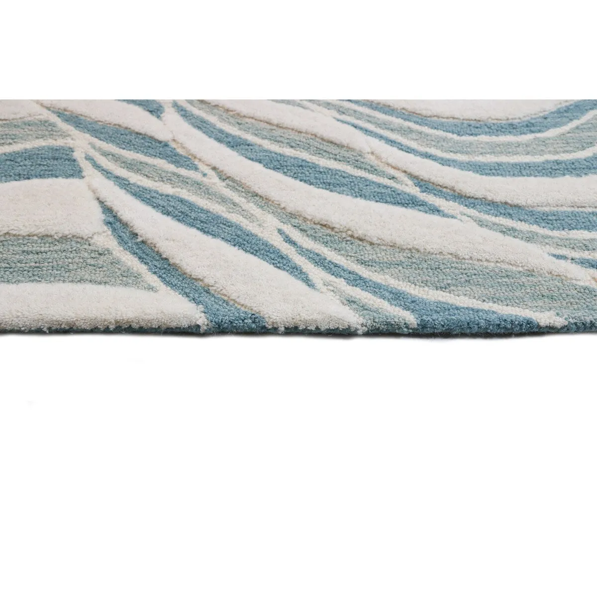 Bashian Nolita Iv/Teal Transitional Area Rug