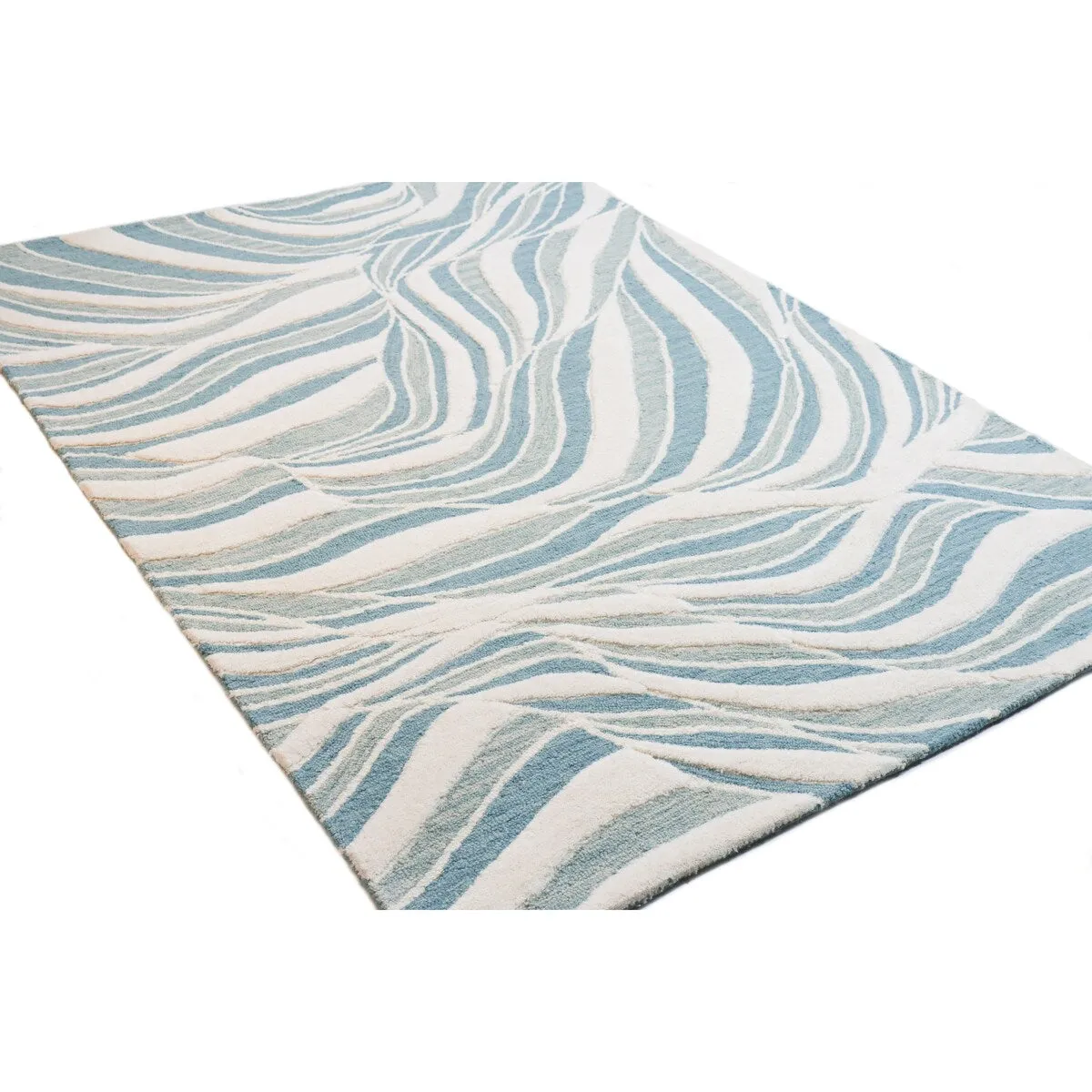 Bashian Nolita Iv/Teal Transitional Area Rug