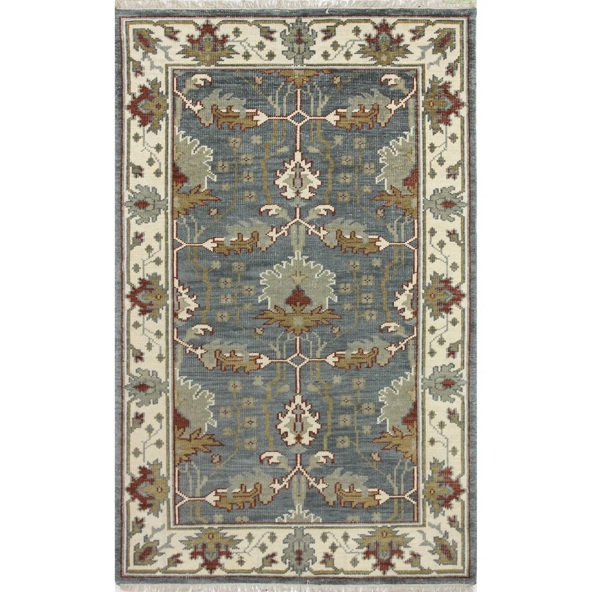 Bashian Payton Slate Transitional Area Rug