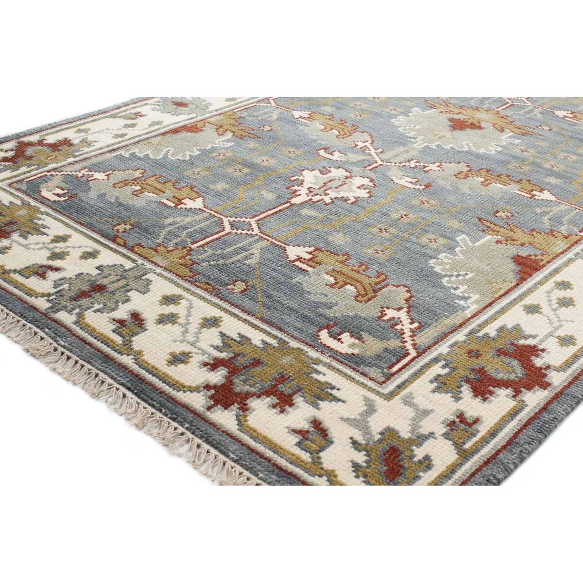 Bashian Payton Slate Transitional Area Rug