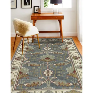 Bashian Payton Slate Transitional Area Rug