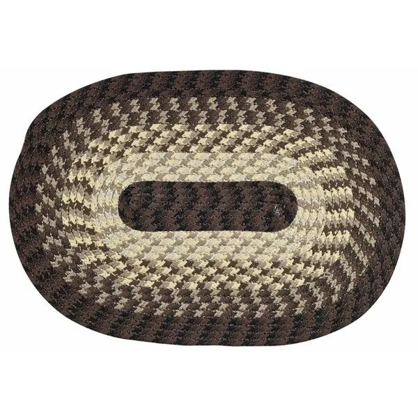 Better Trends Alpine Braid Collection is Durable & Stain Resistant Reversible Indoor Area Utility Rug