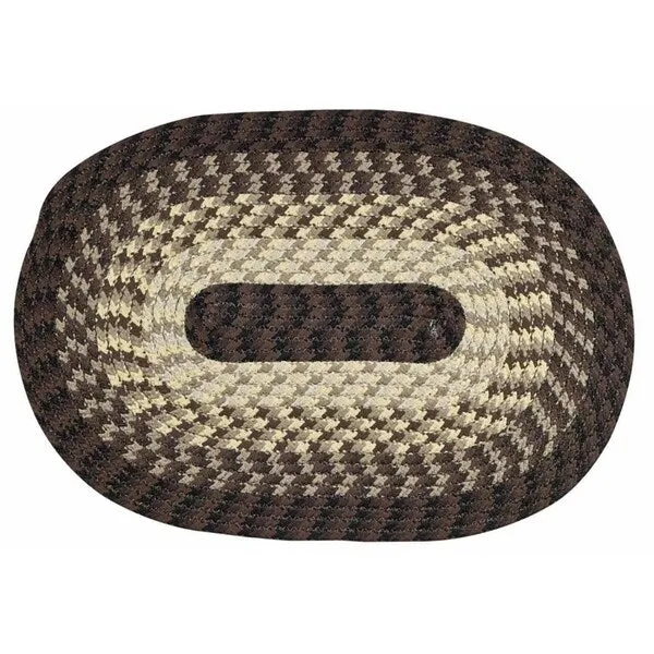 Better Trends Alpine Braid Collection is Durable & Stain Resistant Reversible Indoor Area Utility Rug