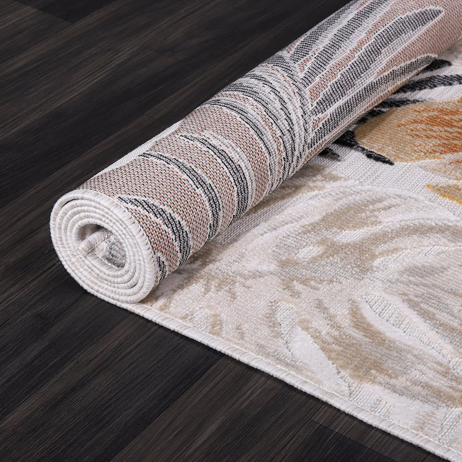 Beverly Rug Equator Leaf Botanical Indoor Outdoor Area Rug