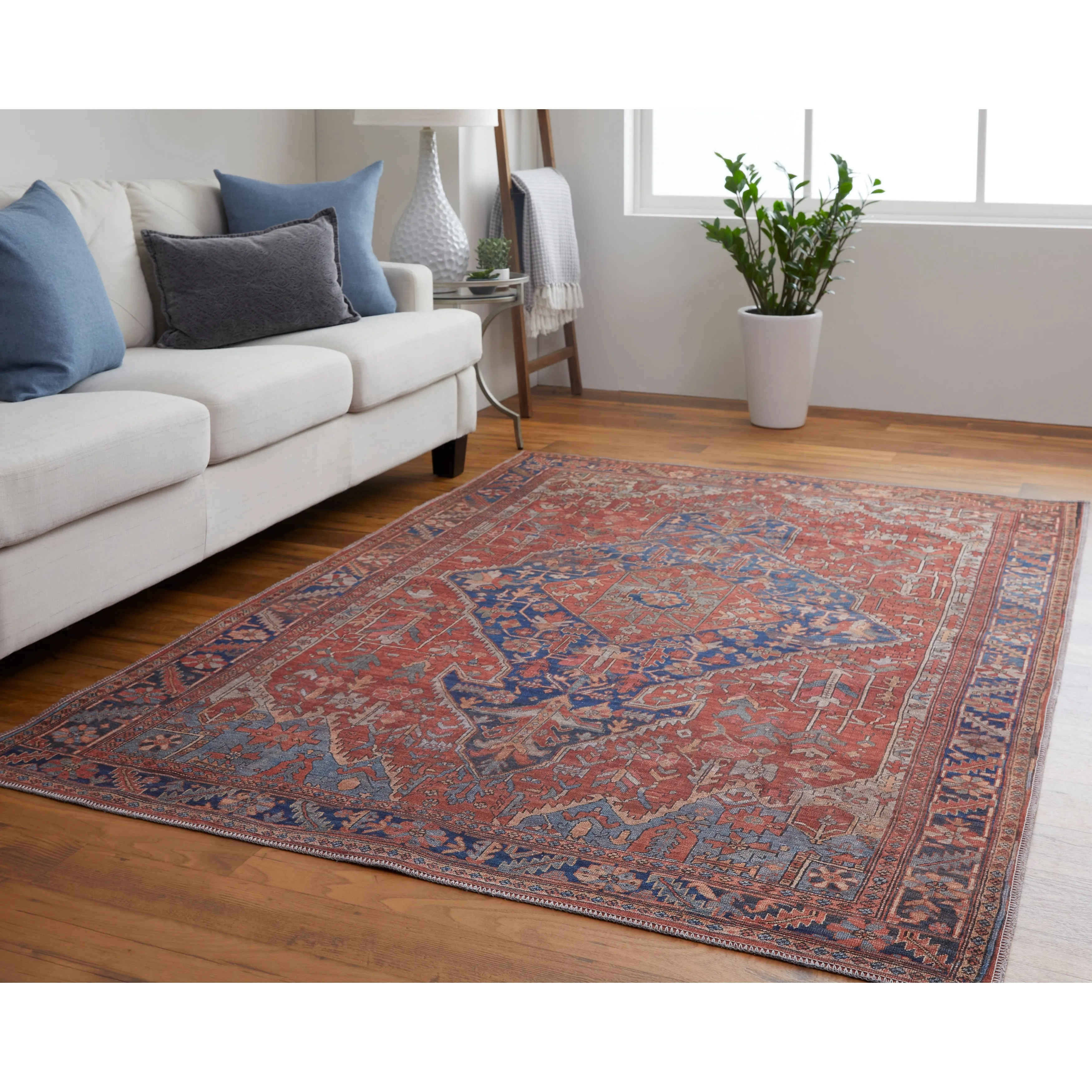 Birchlawn Power Loomed Oriental Area Rug