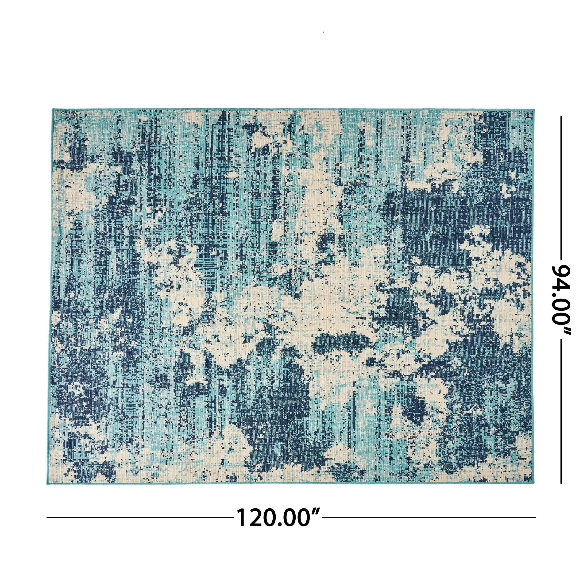 Bluewater Indoor and Outdoor Area Rug by Christopher Knight Home