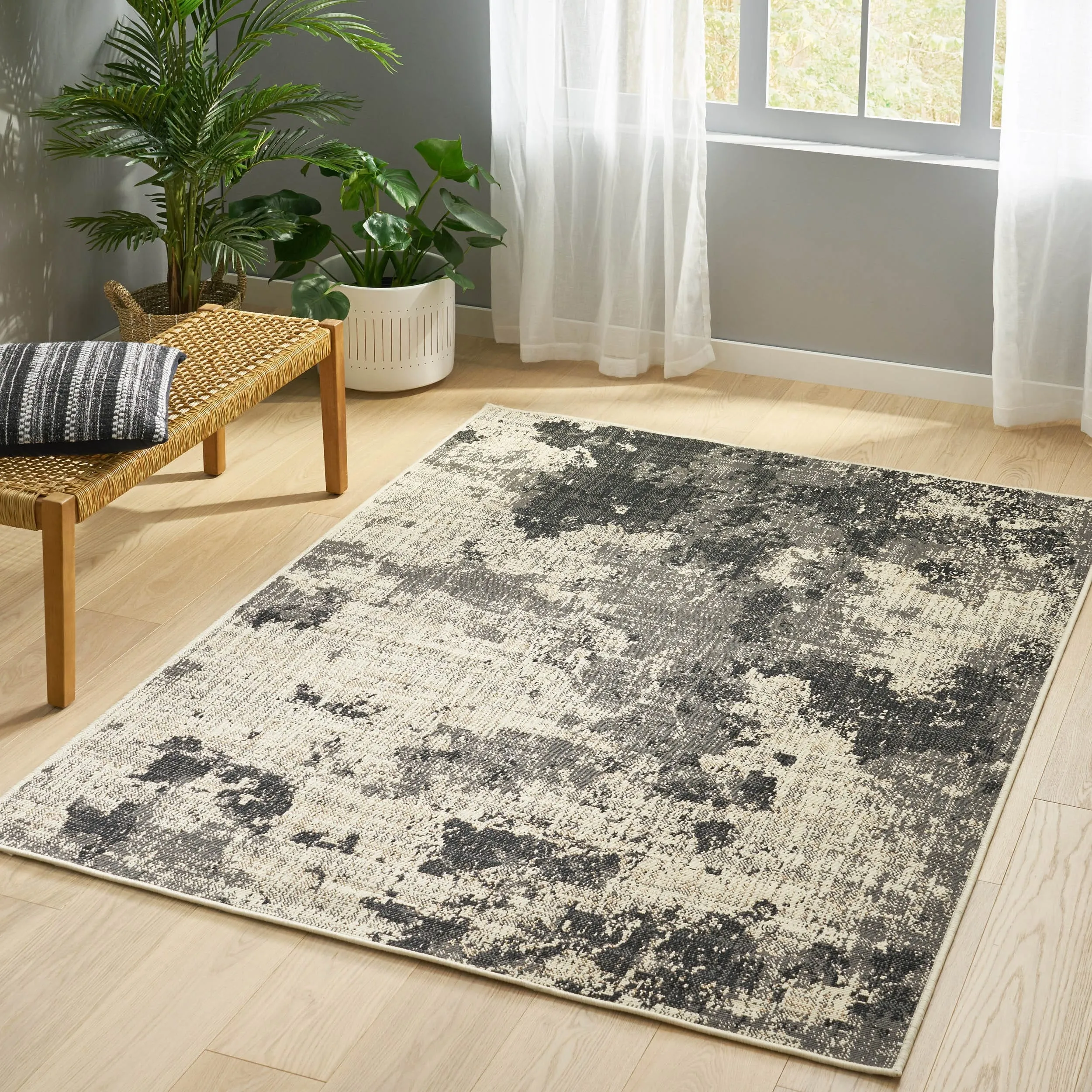 Bluewater Indoor and Outdoor Area Rug by Christopher Knight Home
