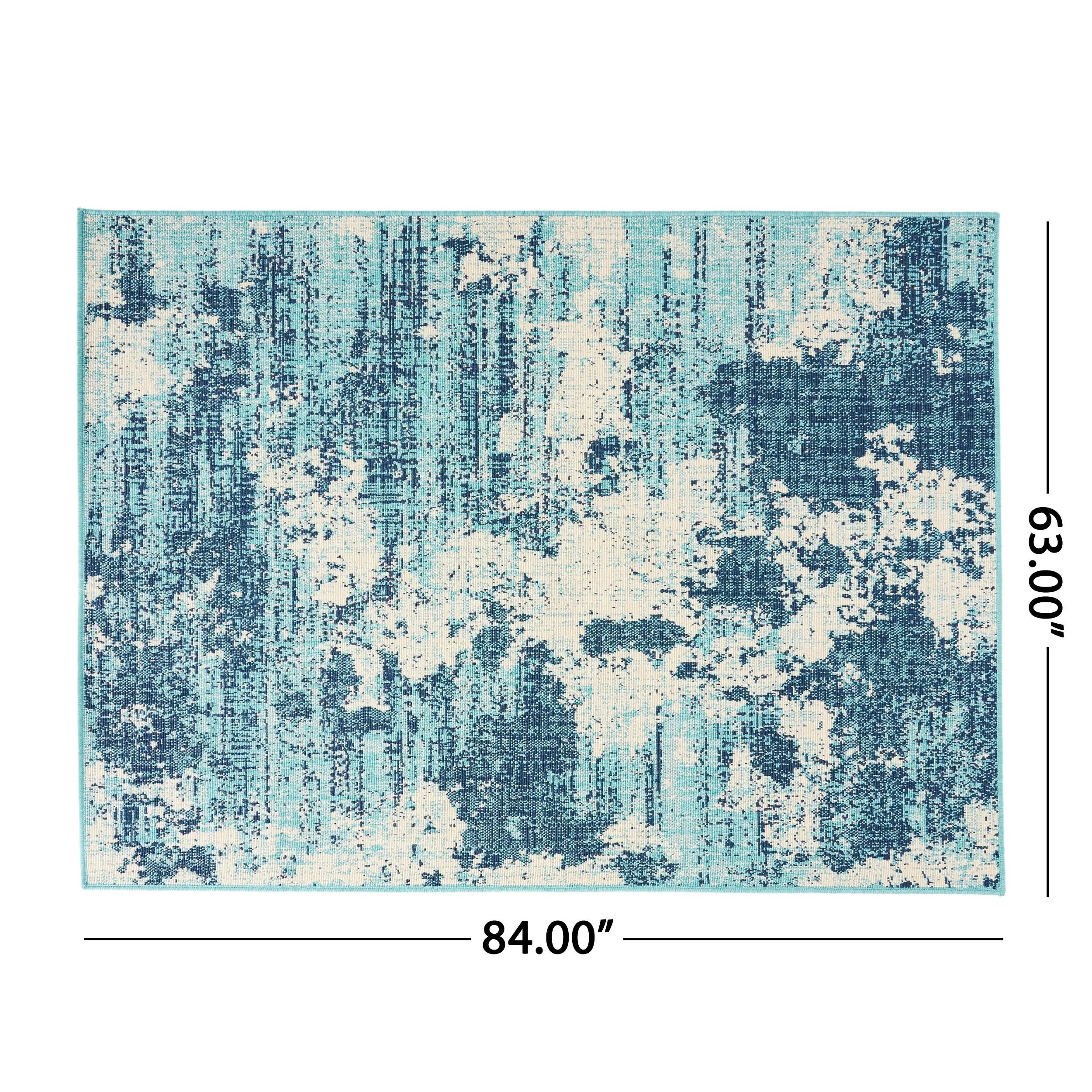 Bluewater Indoor and Outdoor Area Rug by Christopher Knight Home