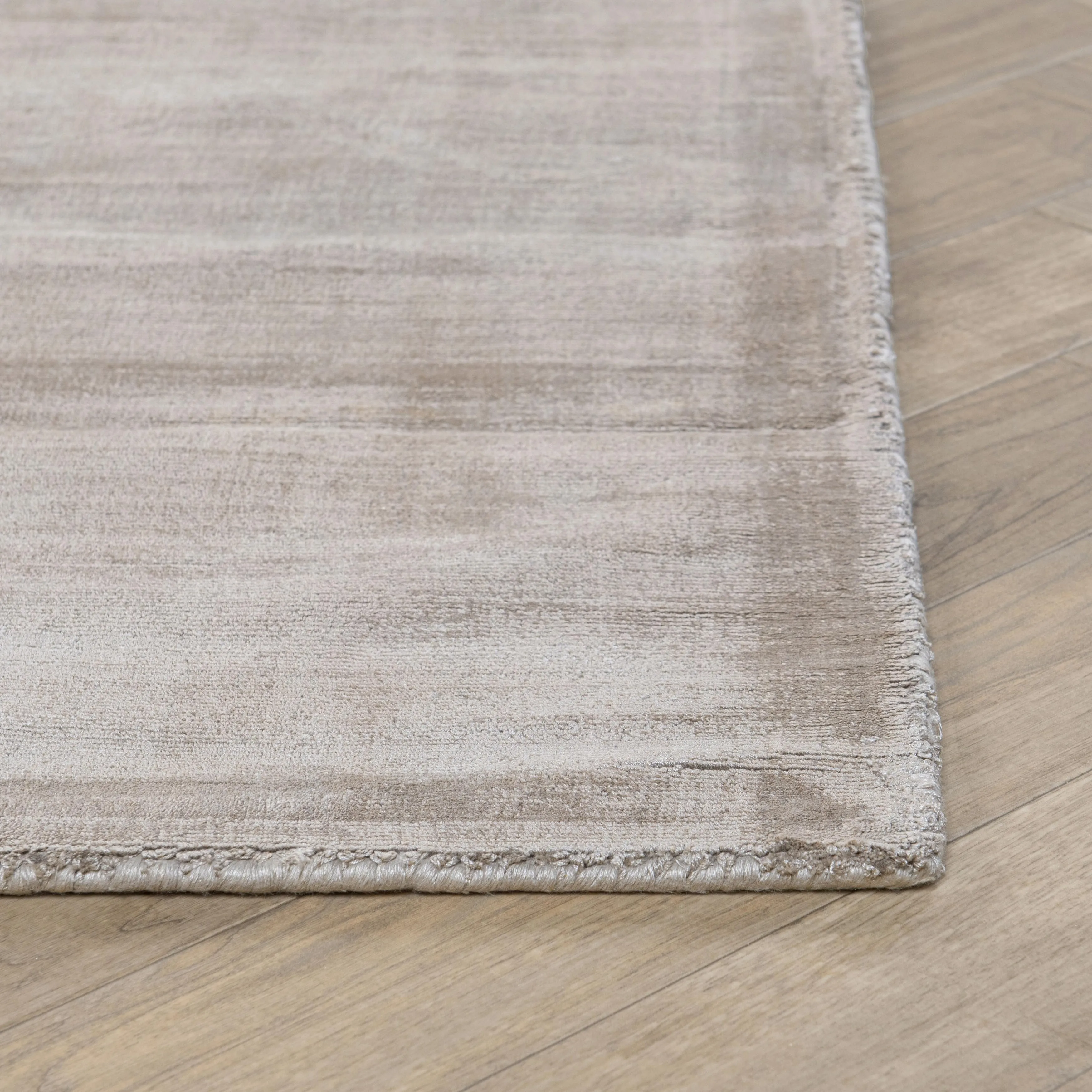 Cameron Handwoven Distressed Viscose Area Rug by Kosas Home