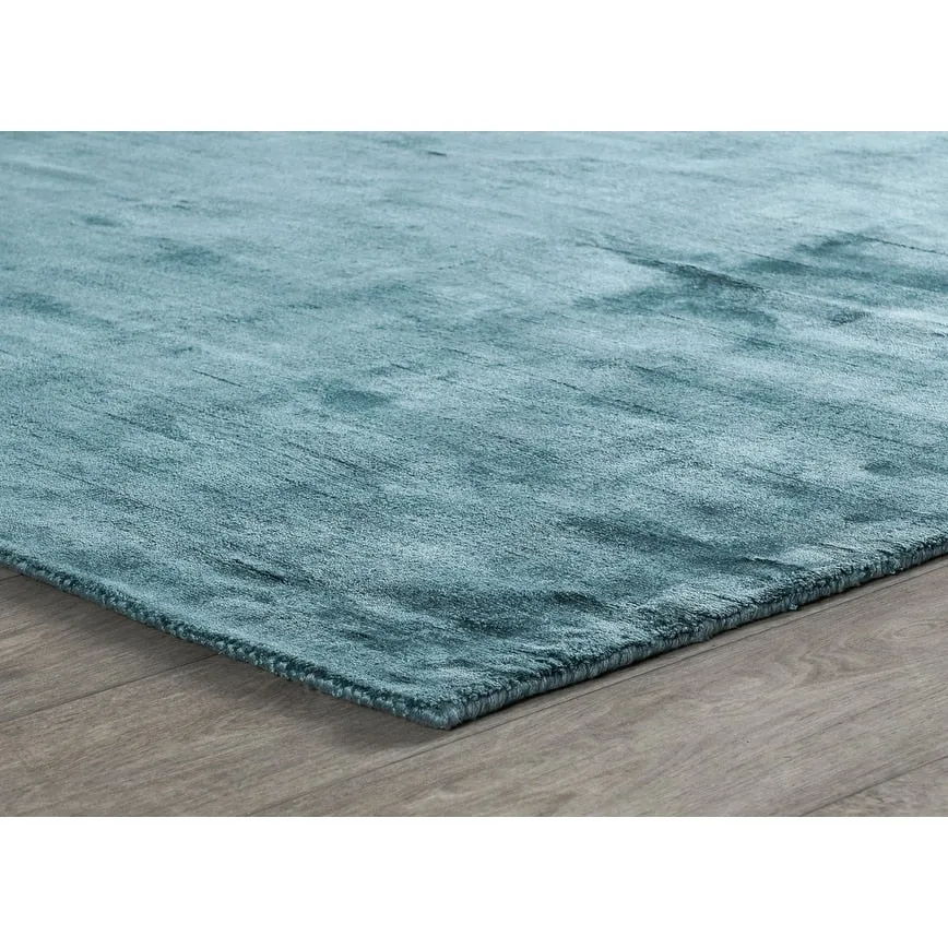 Cameron Handwoven Distressed Viscose Area Rug by Kosas Home