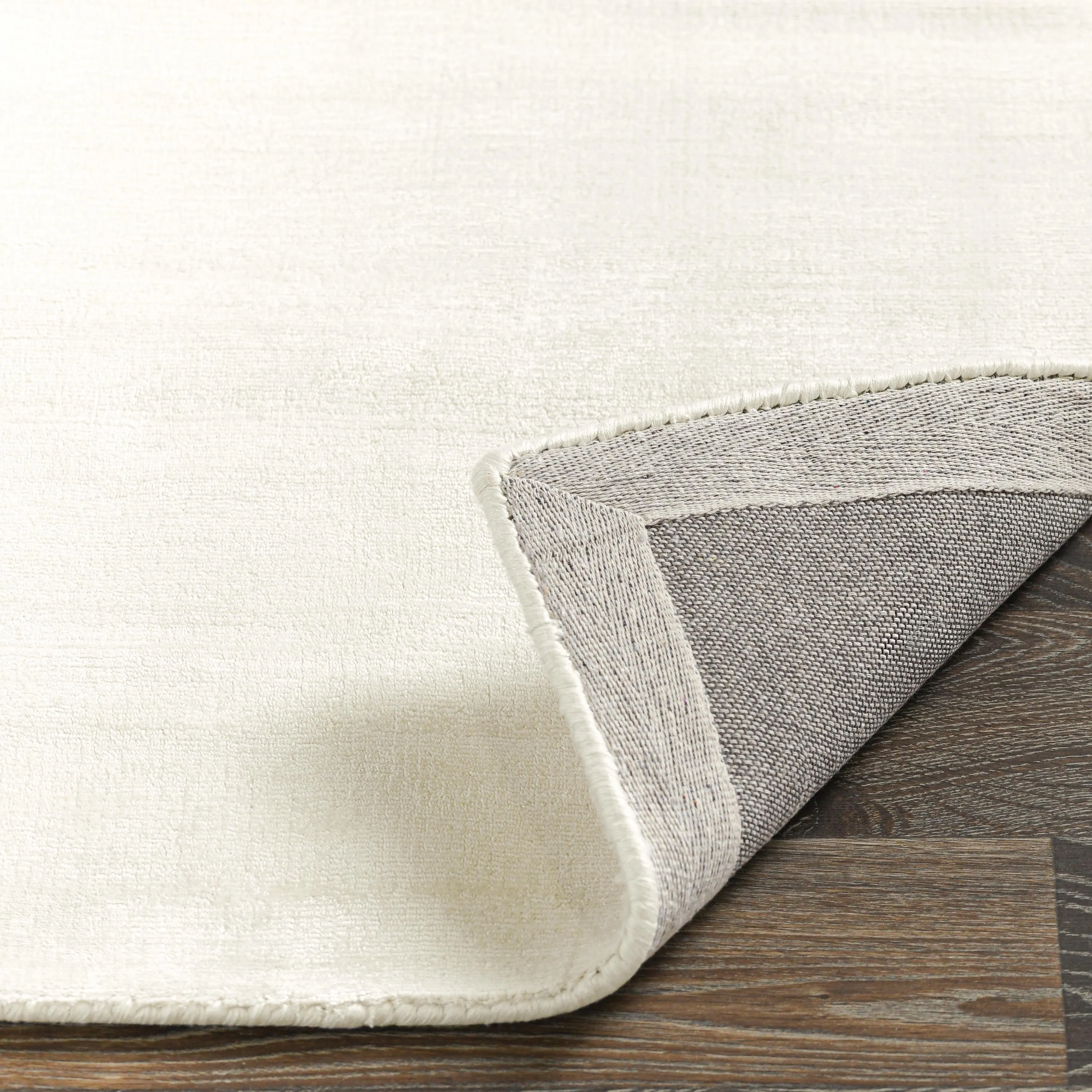 Cameron Handwoven Distressed Viscose Area Rug by Kosas Home