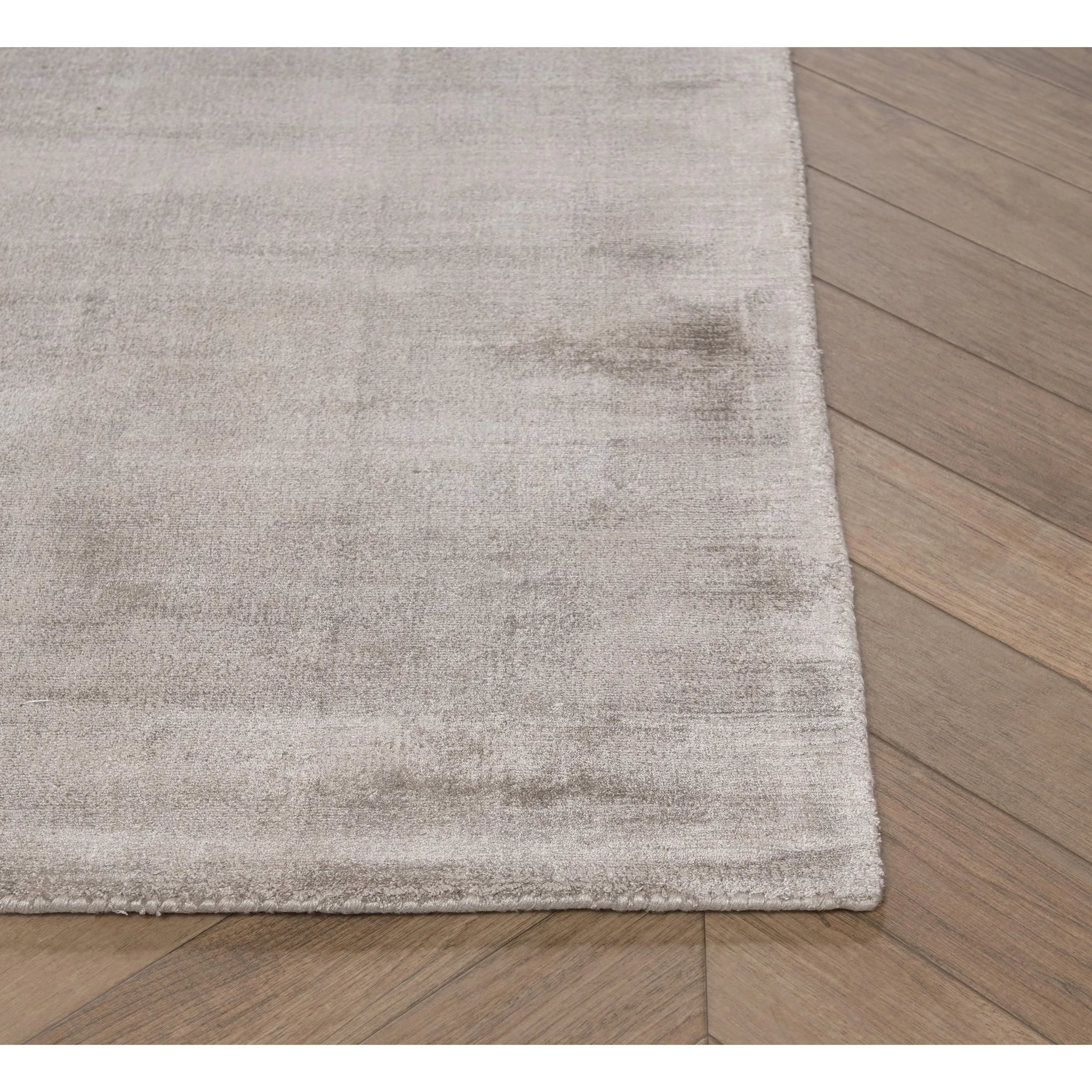 Cameron Handwoven Distressed Viscose Area Rug by Kosas Home