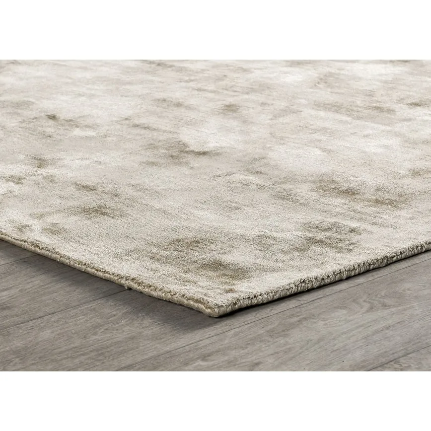 Cameron Handwoven Distressed Viscose Area Rug by Kosas Home