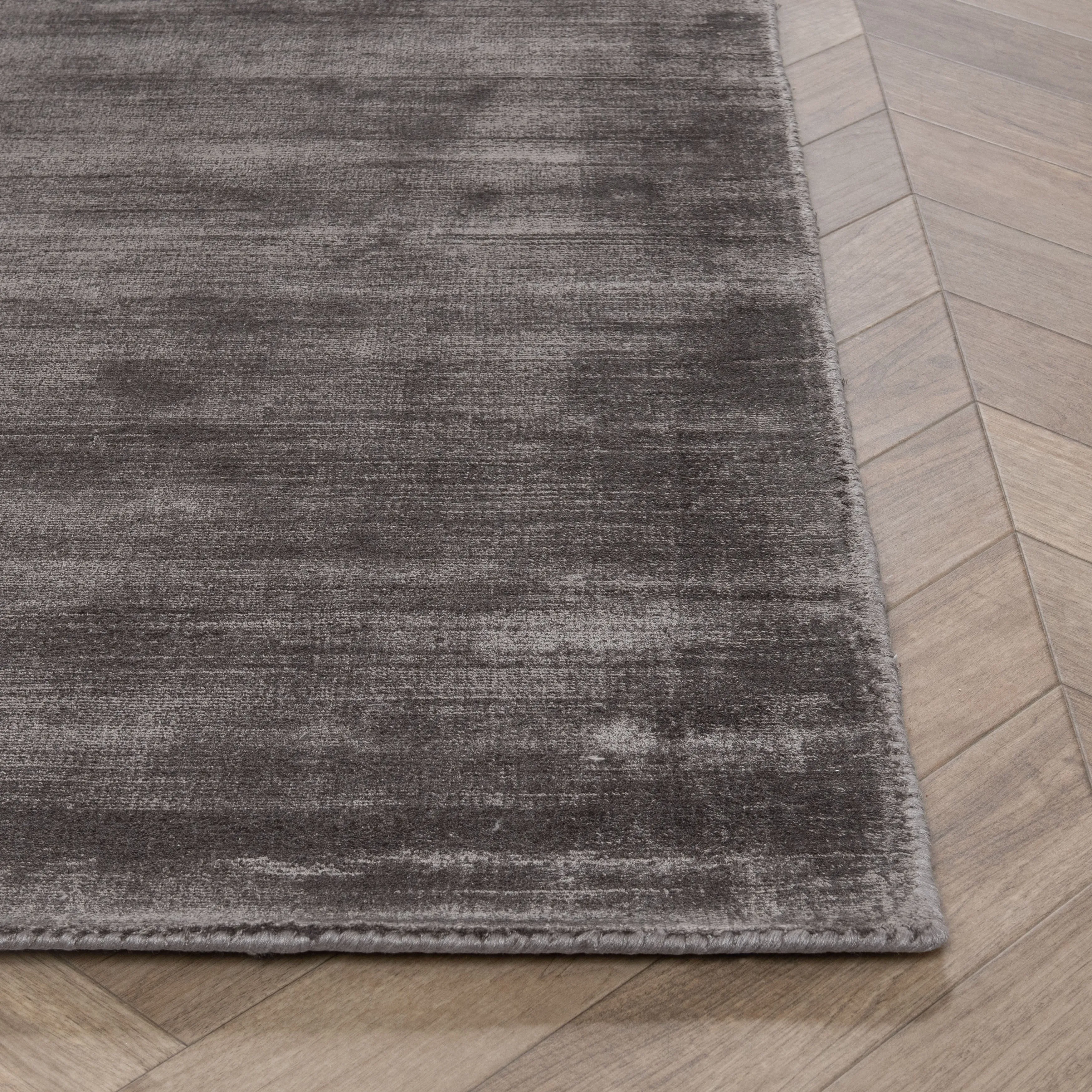 Cameron Handwoven Distressed Viscose Area Rug by Kosas Home