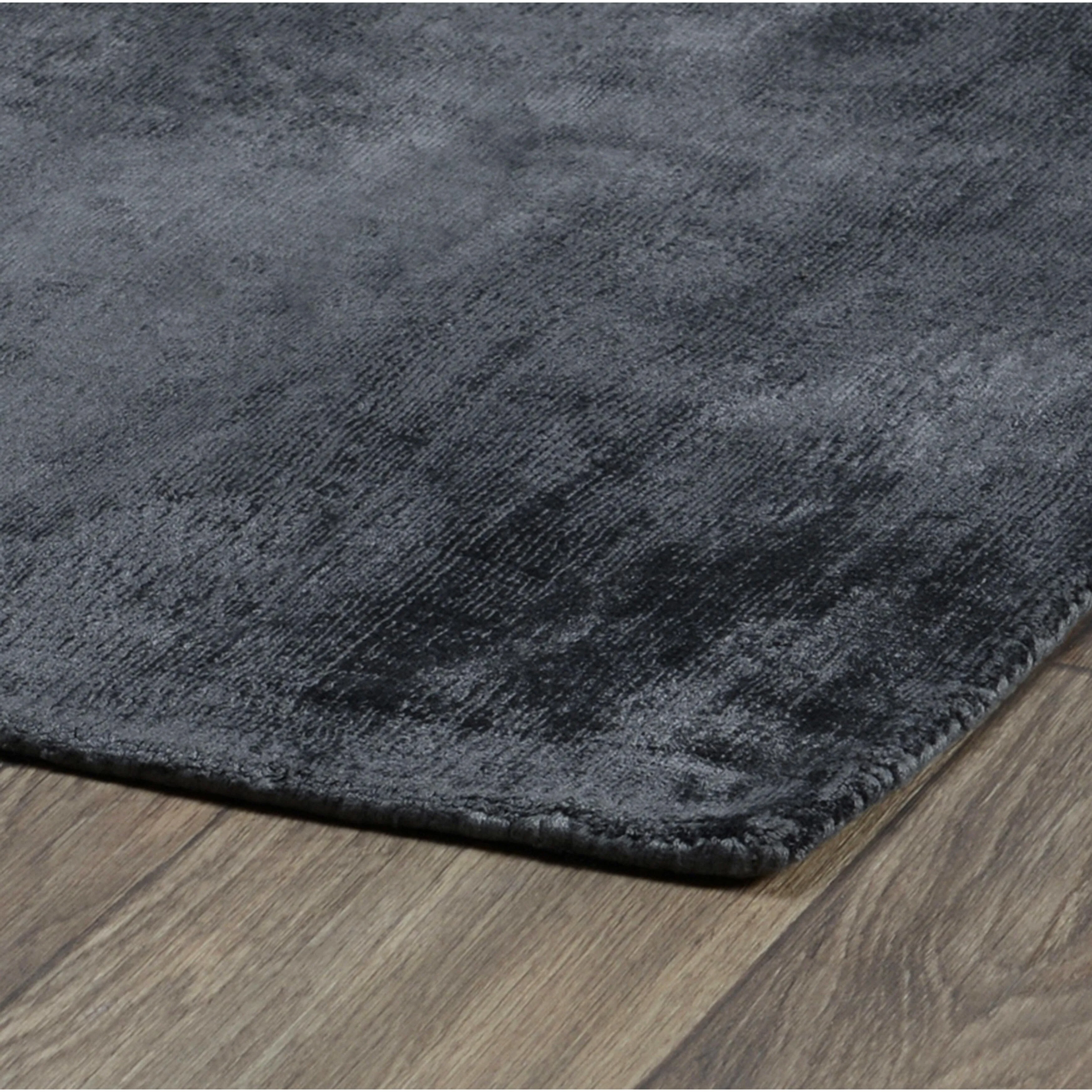 Cameron Handwoven Distressed Viscose Area Rug by Kosas Home