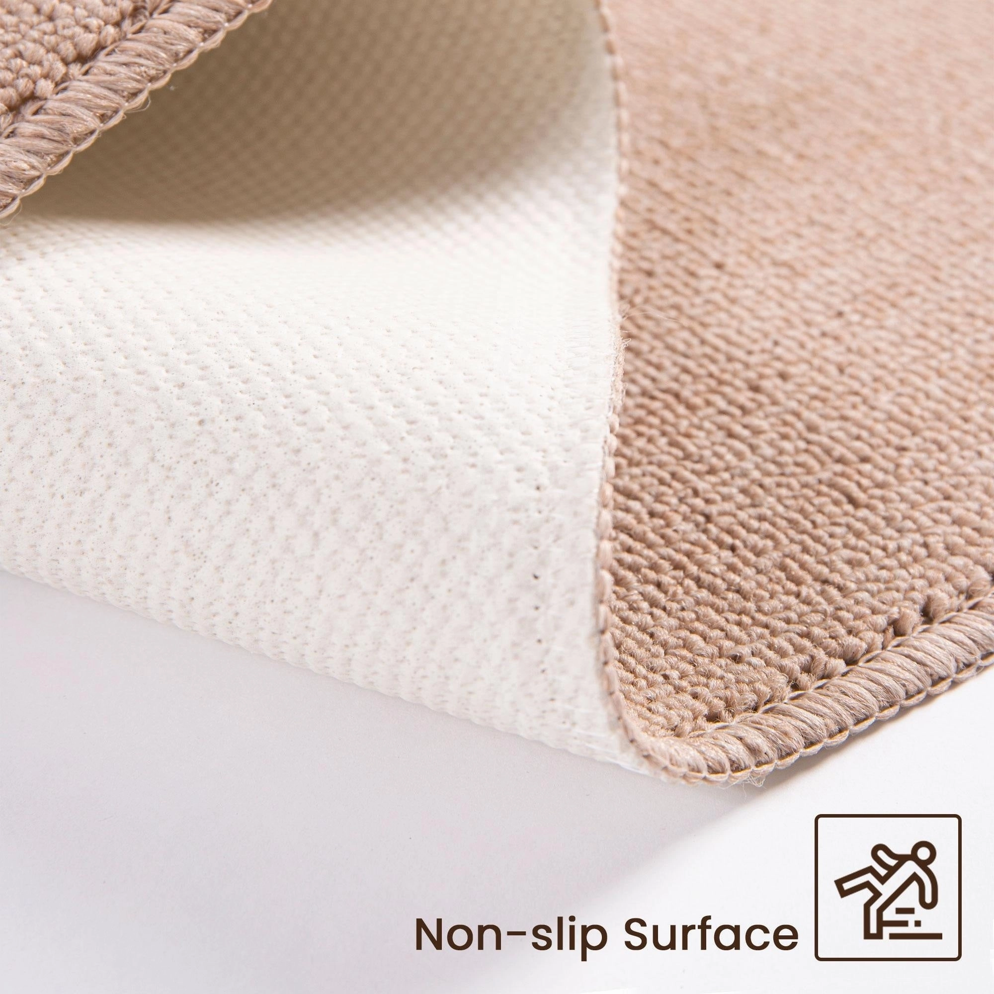 Carpet Stair Treads for Wooden Steps - Indoor Staircase Step Treads with Thick Carpet & Pattern Design
