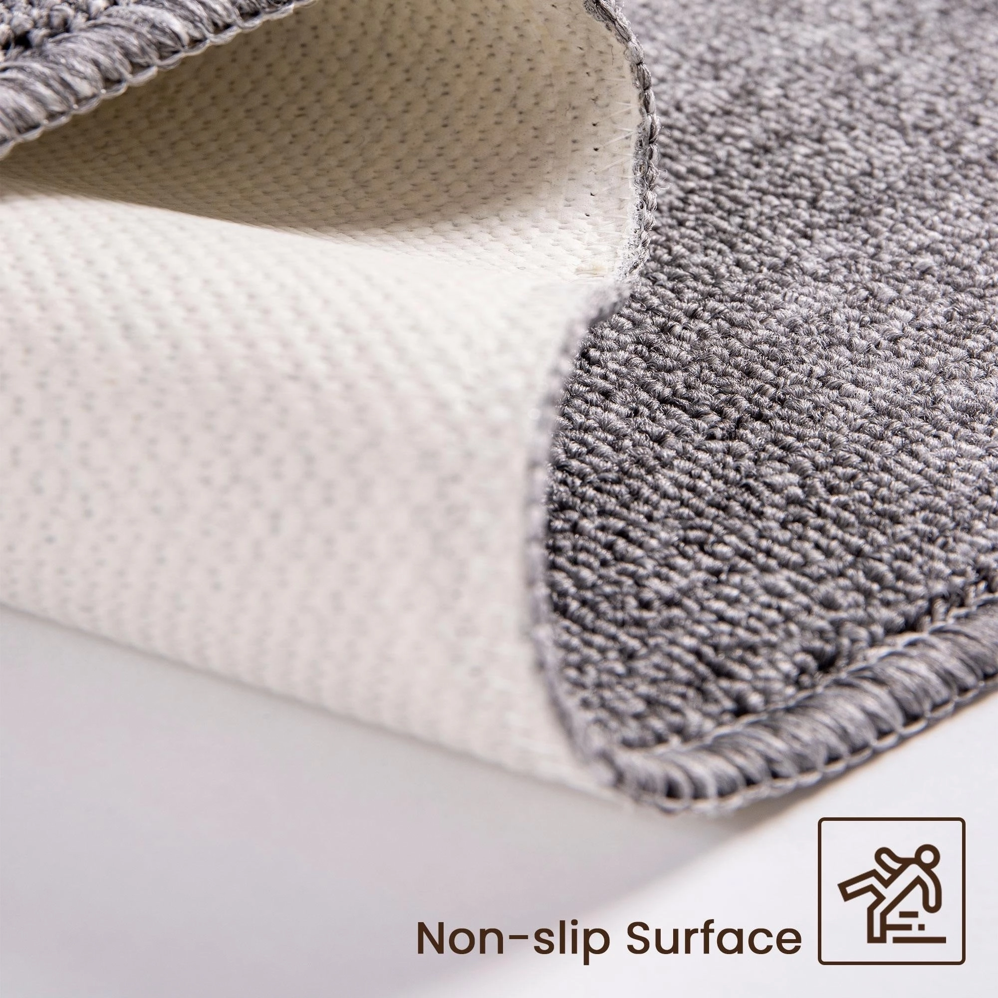 Carpet Stair Treads for Wooden Steps - Indoor Staircase Step Treads with Thick Carpet & Pattern Design
